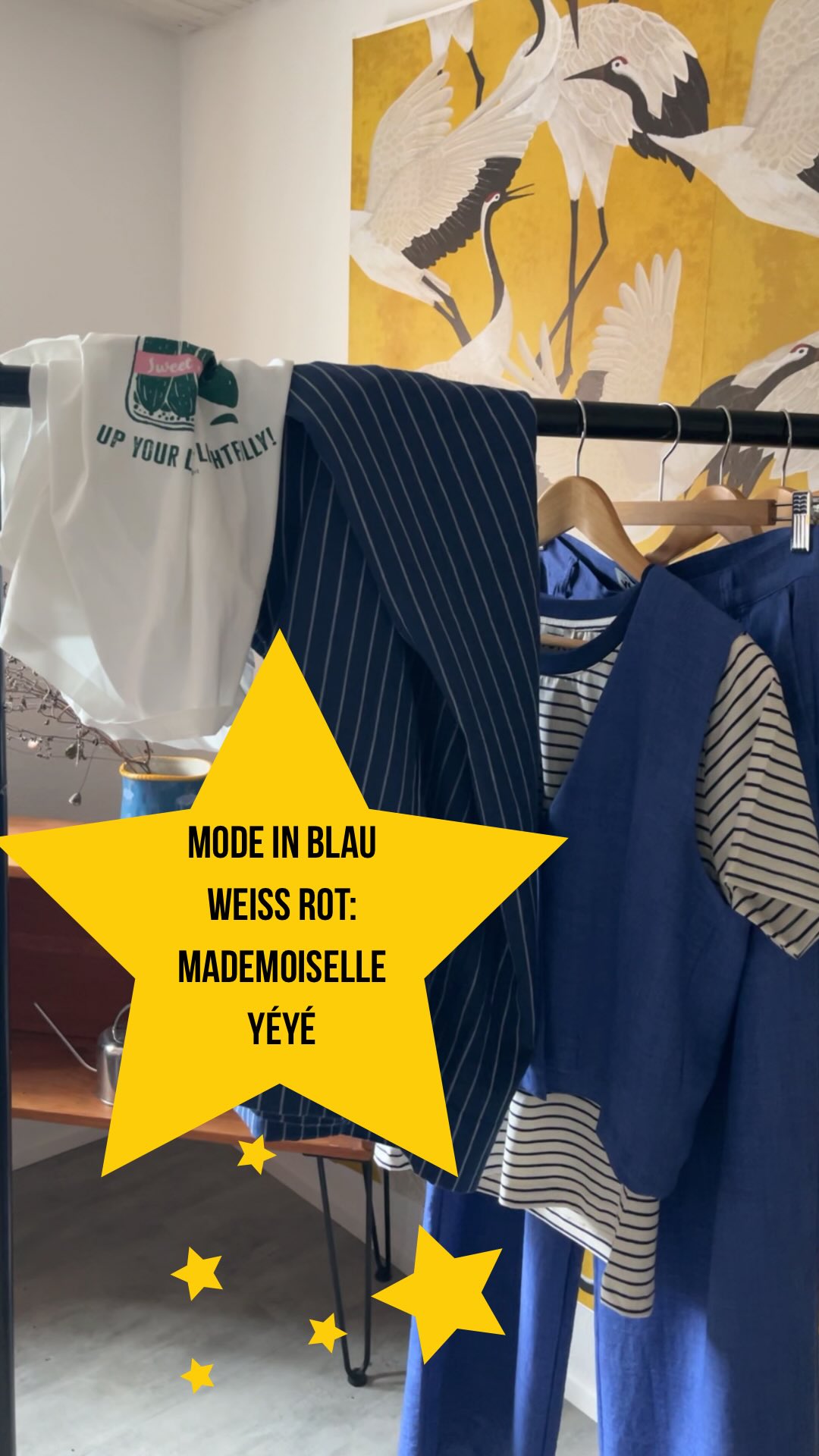 Schaut mit mir auf die aktuelle Kollektion von Mademoiselle yéyé. Das Label produziert fair in der Türkei und hat seinen Sitz in Stuttgart. Die Drucke sind künstlerisch anmutend, die Qualität herausragend. Das ist der erste Teil der Kollektion, die bei uns eingetroffen ist. Im nächsten Teil erwarten wir Sommerhosen, Preppy schick und vor allem die Farben, blau, weiß und rot. Diese sind typisch für das Fabrikat. #geigerschuheundtextil #nachhaltig #mode #innatex