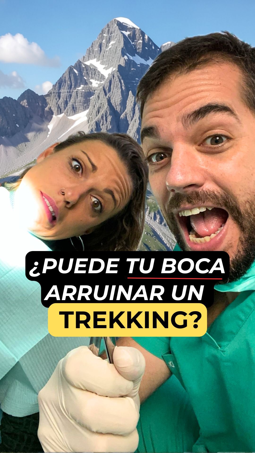 Entrenas, planificas rutas y cuidas el material…
pero hay un detalle que casi nadie tiene en cuenta y que puede marcar la diferencia en la montaña: la salud de tu boca.
En este directo hablaremos de forma clara y práctica sobre:
• cómo respirar mejor en la montaña,
• cómo una caries, una inflamación o una muela del juicio pueden bajarte el rendimiento,
• por qué la deshidratación también afecta a la boca,
• si chicles y bebidas isotónicas ayudan o perjudican,
• y qué revisar antes de un trekking importante.
Si te gusta la montaña y quieres rendir mejor, evitar imprevistos y disfrutar más de tus rutas, este directo es para ti.
👉 Síguenos y no te lo pierdas.