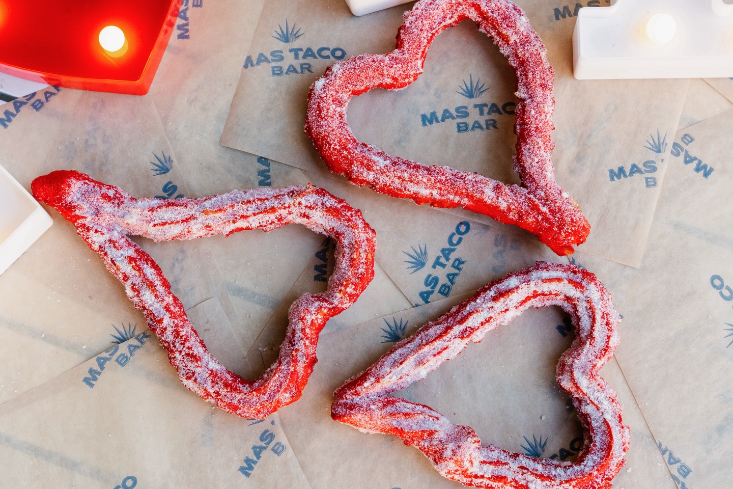galentine’s day week is sweeter together 💕2.11–2.15 grab our red heart-shaped churro sund....