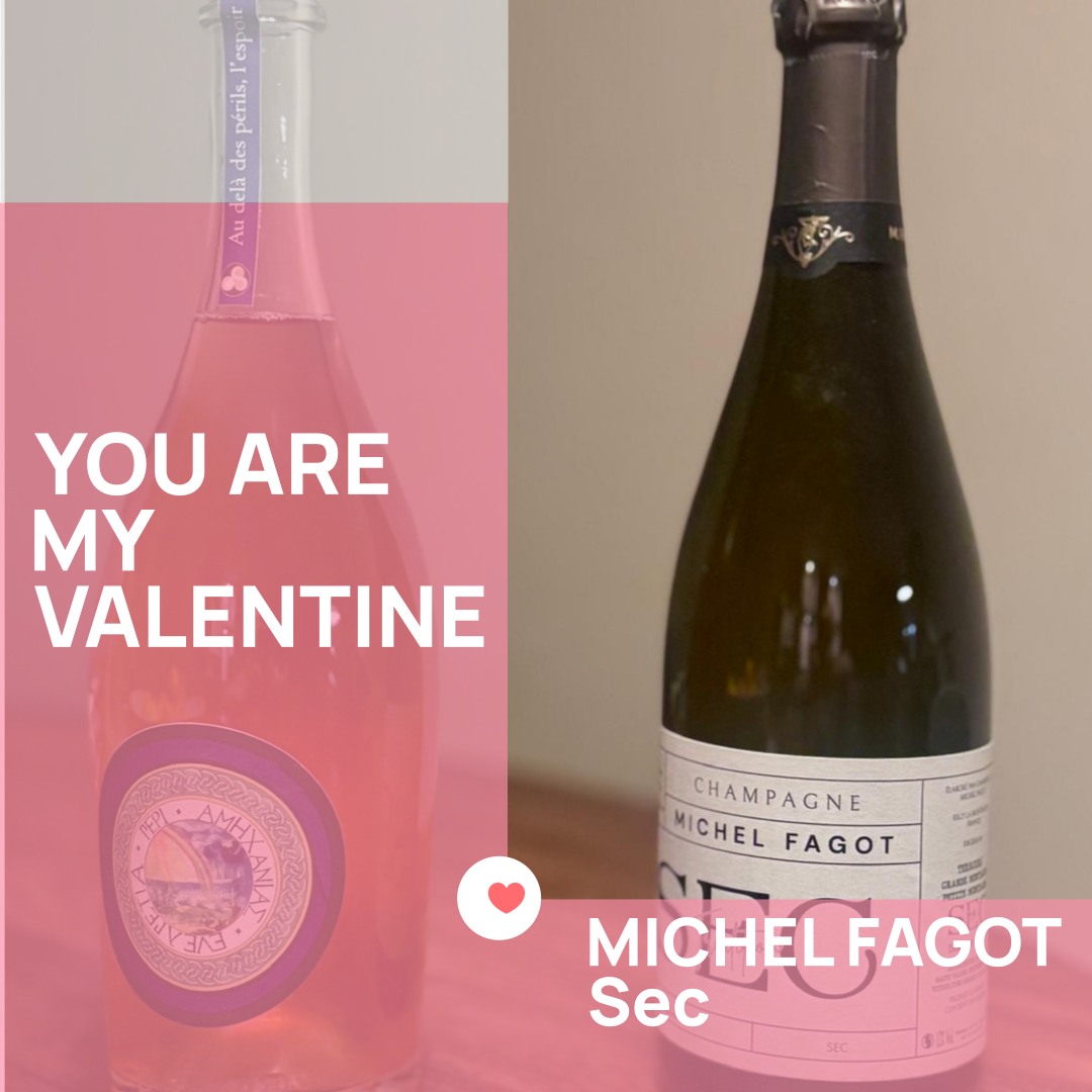 Valentijnsdag.
Het perfecte verwenmoment...
Rozen, zoete kleuren, zoete geuren, zoete smaken en Sec champagne van Michel Fagot.
Pinot Noir voor structuur, Chardonnay voor de frisheid & Pinot Meunier voor de fruitigheid. De kleur is goudkleurig met zilverachtige accenten, vergezeld van fijne en levendige bubbels. De neus is rijk en genereus.
Een lichtzoete elegantie wordt vergezeld door aroma's van gekonfijte abrikozen, banketbakkersroom en gekonfijte citrusvruchten.
Verwen je Valentijn met een Champagne-ontbijt op bed en wie weet wordt 14 februari 2026 een ochtend om nooit te vergeten....
Te bestellen in de webshop van @arphinewijnen
#Valentijnsdag #Champagne #Seks #Verwennen #MichelFagot