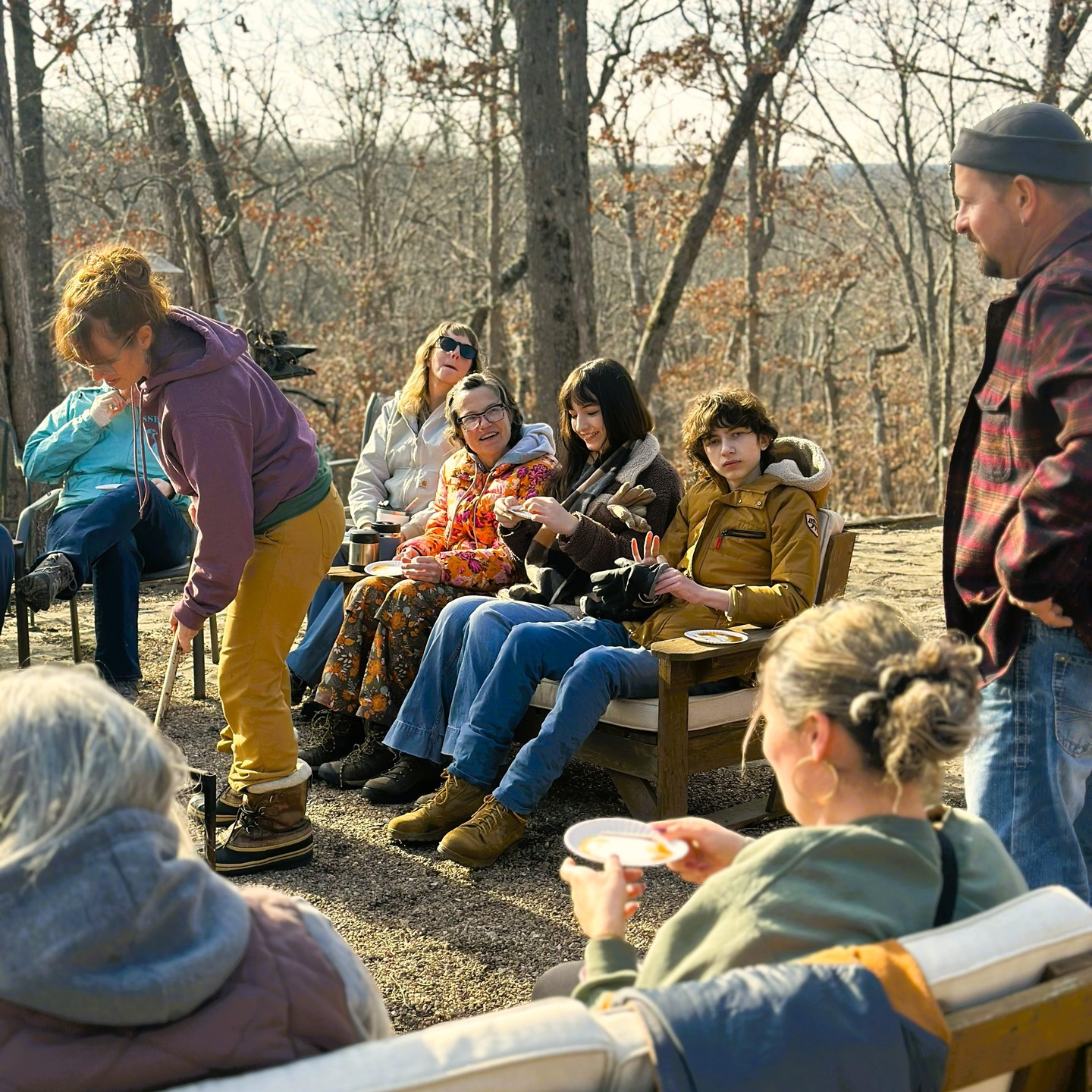 This weekend we had a fabulous group of people for the MO MAPLE SYRUP MAKING program! From sampling fake versus real maple syrup and learning about Indigenous and MO History on syrup/sugar making to identifying sugar maples and tapping them as a group, lots was covered in a short time.
So many great programs to come:
--Nature From The Saddle: Join us and Reining Trails by horseback!
--Dances With Woodcocks: The best spying adventure ever!
--Salamander Breeding Grounds: At night, track down wild salamanders with us!
--Ecology Wild Caving: Adventure with EC into the underworld!
--Ecology Canoe Trips and MORE...all found here https://www.earthsclassroom.org/events-public-programs