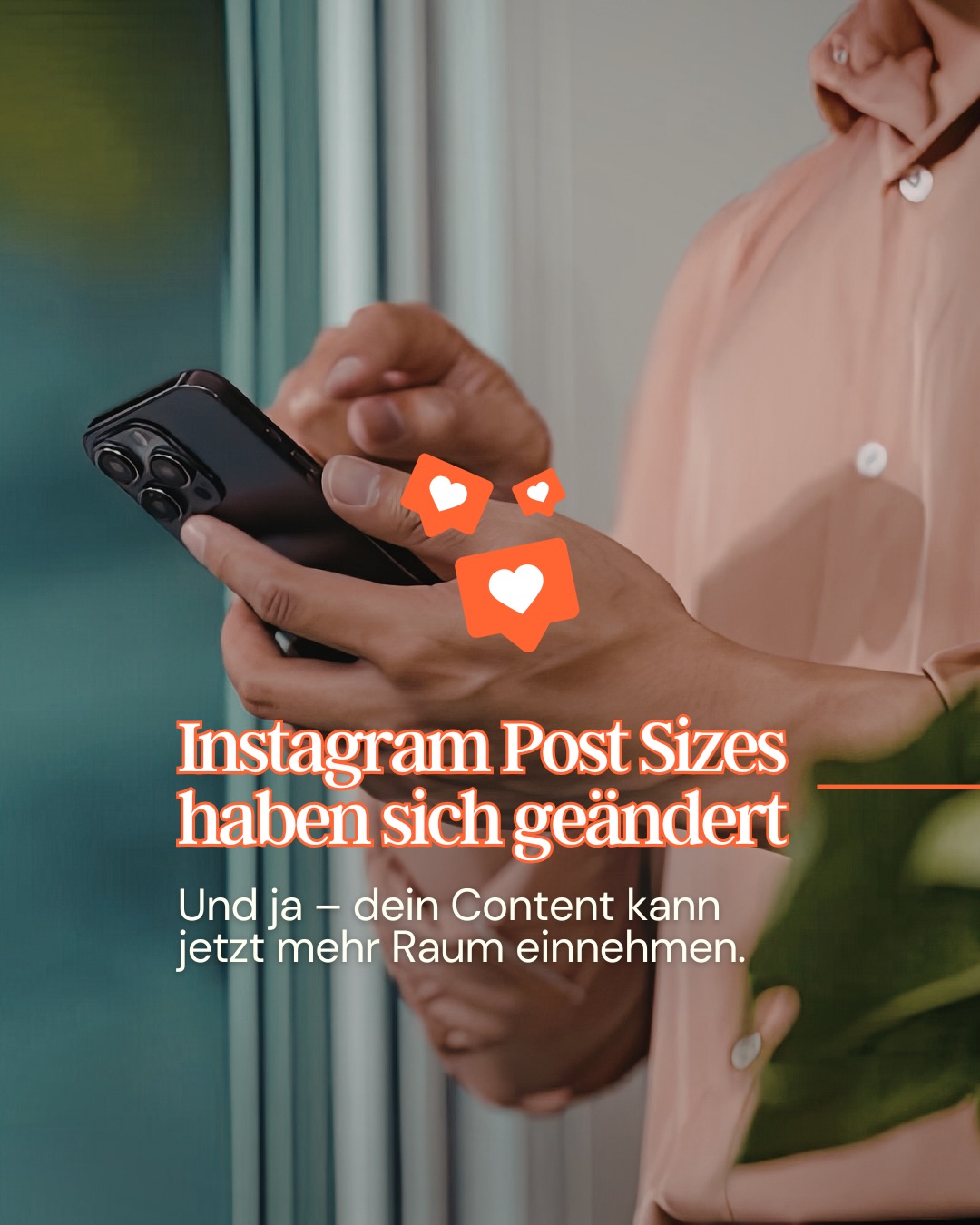 Gute News für alle, die im Feed auffallen wollen:
Instagram erlaubt jetzt höhere Bilder & Carousels.
👉🏼 Neu: bis zu 1080 × 1440 px (3:4)
👉🏼 Vorher:
• 1080 × 1080 (quadratisch)
• 1080 × 1350 (4:5)
Was das bedeutet?
Deine Posts nehmen mehr Platz im Homefeed ein.
Mehr Fläche = mehr Aufmerksamkeit = mehr Chancen auf Views & Engagement.
Gerade für:
• starke Visuals
• Editorial Content
• Design-lastige Marken
• erklärende Carousels
… ist das ein echtes Upgrade. ✨
Unser Take:
Formate sind kein Nice-to-have, sondern Teil deiner Content-Strategie.
Wer sie smart nutzt, wird schneller gesehen – ohne mehr posten zu müssen.
Speichern nicht vergessen.
Und ja: Wir denken sowas für Marken täglich mit. 😉
#instagramupdate #socialmediawissen #contentstrategie #instagramtipps #marketingwissen