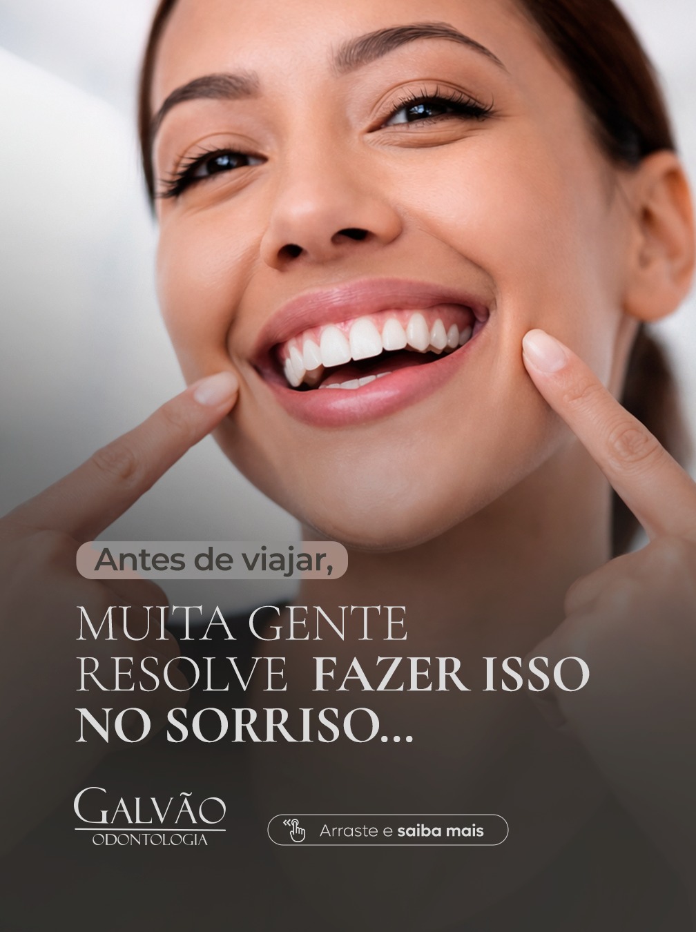 Antes de viajar, muita gente se preocupa com mala, roteiro e fotos.
Mas cuidar do sorriso também faz parte da preparação.
Além da estética, estar com a saúde bucal em dia evita surpresas desagradáveis durante a viagem e garante mais conforto para aproveitar cada momento.
Com uma avaliação, é possível entender o que pode ser feito agora e o que pode ser planejado com mais calma, sempre respeitando o tempo e a necessidade de cada paciente.
📲 Agende seu horário na Galvão Odontologia: (67) 99243-1904
📍 Rua Floriano Peixoto, 1227 – Esquina com a Rua Monte Alegre – Jardim América, Dourados – MS
#dentista #odontologia #dourados #douradosms #esteticadental