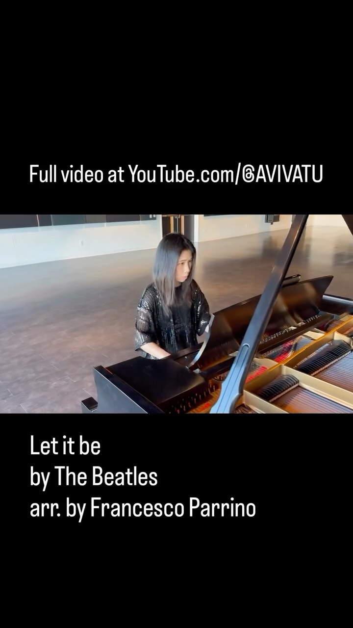 Let it be
by @thebeatles
arr. by @francescoparrinomusic
Filmed @blackwulf2006
YouTube link
https://youtu.be/Xfok30Z5s2o
#pianist #avivatu #francescoparrino #letitbe #thebeatles