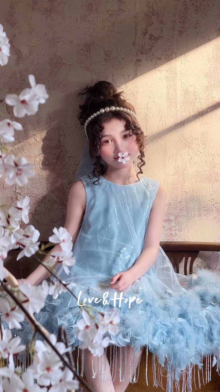 Dreaming under sakura🌸💙
🔎: CC26BD009
#blueedit #kidsclothing #spring