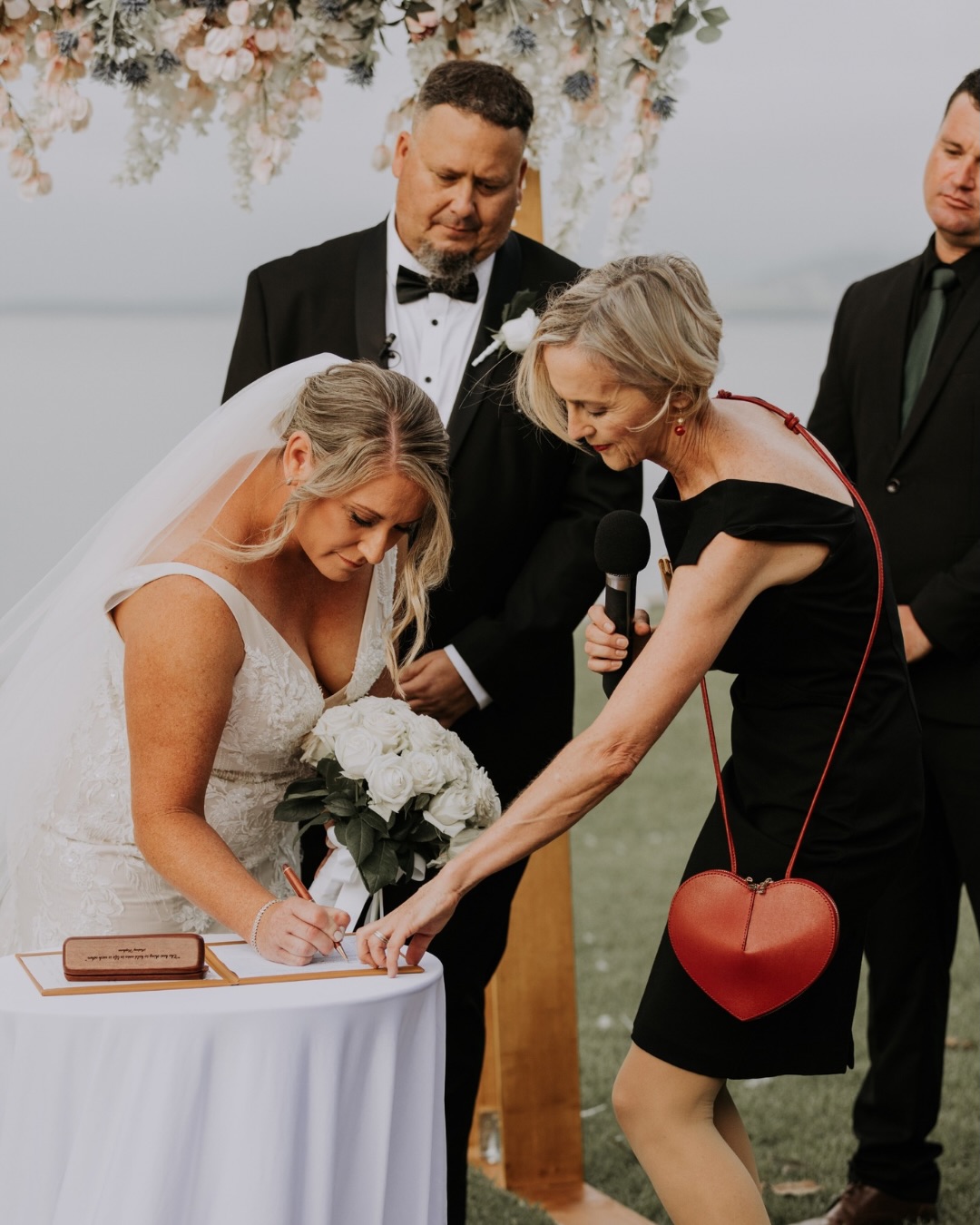 Happy 1st wedding anniversary to Lisa and Travis. I’m remember the special wedding Wave FM 96.5 created and the stand out celebrations for a live to air ceremony at 8am!! What an amazing high🥰 As a Illawarra marriage celebrant to marry a couple by Lake Illawarra at sunrise was like no other. We started the ceremony then and finished one month later.💛🥂
Planner @wavefm965
Photos @poppypetersonphotography
Venue @illawarrayachtclub
Make up & hair @amandalamonicamakeupartist
#illawarra #wollongongcelebrant #lovestory #wollongong #weddingday