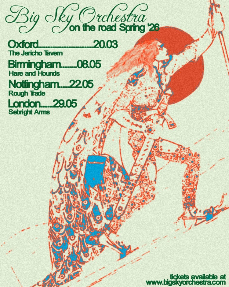 Back Out There ⚡️🔮 Spring ‘26 tickets are LIVE right NOW!
If you wanna get it you gotta get with it at www.bigskyorchestra.com - link in bio.
Catch you all Out There ❤️