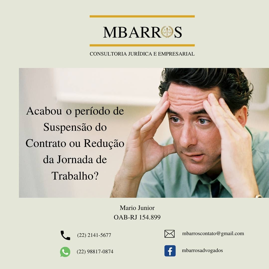Acabou o período de Suspensão do Contrato ou Redução da Jornada de Trabalho?
Com o término dos prazos previstos na MP 936, é importante esclarecer que enquanto não ocorre a anunciada prorrogação das medidas, deve-se observar que:
Cenário 1 - Empresas que optaram por supender os Contratos de Trabalho em Maio e Junho: podem celebrar novo acordo para reduzir a Jornada de Trabalho agora em Julho-2020;
Cenário 2 - Empresas que já reduziram a Jornada de Trabalho em 90 dias (Abril, Maio e Junho), ou empresas que supenderam o Contrato de Trabalho por 60 dias (Abril e Maio),
e, em seguida, reduziram a Jornada em Junho: não há mais subsídio a partir de Julho (por enquanto)!
O Governo já anunciou desde o dia 29/06/2020 que irá prorrogar o BEM - Benefício Emergencial e, por isso, muitas empresas e empregados aguardam com expectativa a referida prorrogação.
Ressalte-se que muitas empresas ainda estão impedidas de retomar suas atividades e, mesmo aquelas que voltaram a abrir as portas, estão com dificuldades devido as vendas fracas neste período. Por isso, a importância de prorrogação das referidas medidas.
Neste meio tempo, segue abaixo algumas ações que podem ser adotadas:
- Antecipar Férias Individuais: é necessário comunicar com 48 de antecedência, o período de gozo não pode ser inferior a 05 dias e o pagamento pode ser feito até o 5º dia útil do mês subsequente ao início das Férias;
- Antecipar feriados: atenção para comunicar com 48h de antecedência;
- Utilizar Banco de Horas: após retomar as atividades, os funcionários podem trabalhar até 2h a mais por dia para zerar o banco de horas acumulado neste período sem atividade
- Dar Férias Coletivas: é necessário comunicar com 48 de antecedência, e precisa ser feito para toda a empresa ou para determinados estalebecimentos ou setores.
Apesar das opções acima, a realidade é que empresários e empregados aguardam com expectativa a prorrogação do Benefício Emergencial para evitar mais demissões.
#direito
#trabalho
#economia