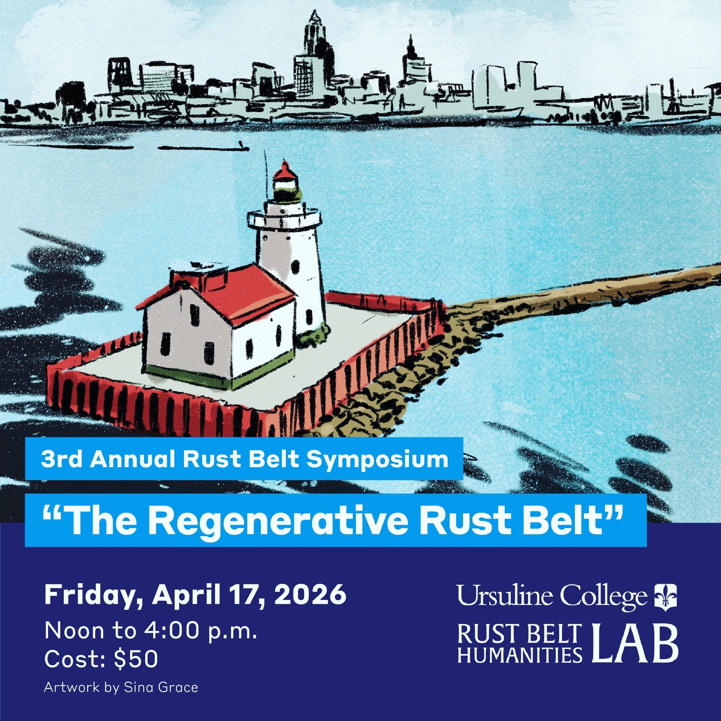 We couldn't be more excited to announce the lineup for our 2026 Rust Belt Symposium which will be held @ursulinecollege on April 17th from 12-4 p.m.
🍀 A reading with @anisfieldwolf award-winning poet, Janice N. Harrington, whose writing reflects her beginnings in rural Alabama, her life in the Midwest, and her interests in cultural history, the natural world, and the visual arts.
🍄 A cooking demonstration with foraged foods led by Alexis Nikole Nelson aka @blackforager.
🌼 A natural dye workshop with local plants and materials led by @maggie.latham studio and @rustbeltfibershed.
Registration includes lunch and workshop fees. Link to register here: https://secure.acceptiva.com/?cst=6DKzh4
Art by @sinagrace