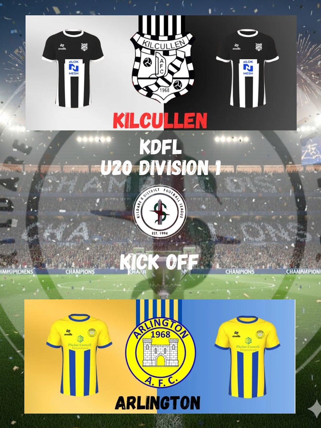 10 Minutes to kick off