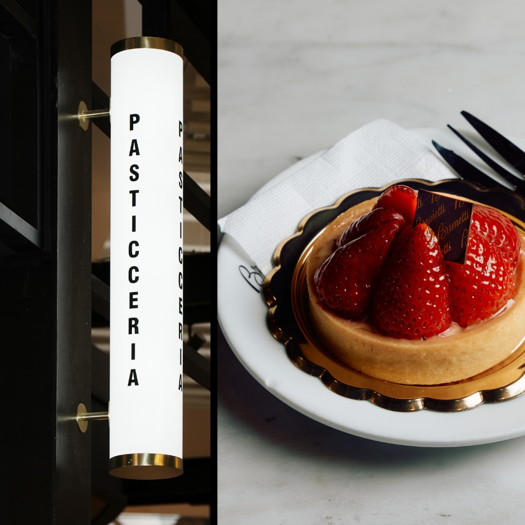 Pasticceria. Pizzeria. Caffetteria — the Italian way to stay awhile.#brunettioro #oromoments #featured