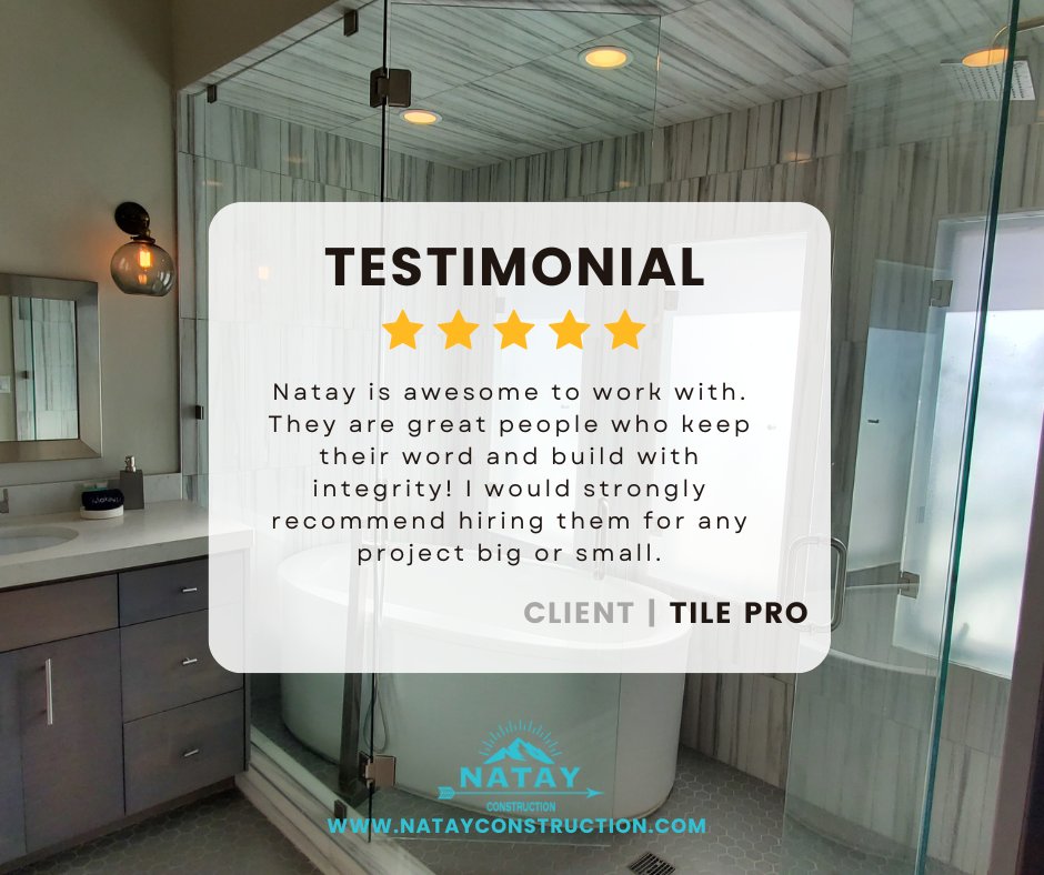 Integrity and excellence, every project.
Natay Construction is built on keeping promises and delivering with honesty. Whether your project is big or small, you get the same level of commitment, professionalism, and genuine care. Our clients trust us because we do what we say we'll do—and we do it right.
That's the Natay difference.
#ParkCityRemodel #RedLedges #WasatchCounty
