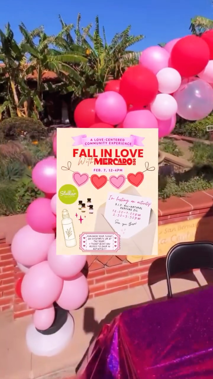 Happy Valentine’s Day! 💘 here’s a little recap of my DIY natural perfume oil activity we did last Saturday at the Fall In Love with @mercado.536 event! I had so much fun helping each of you create your own custom blend. I’d love to do more of these so I’ll see you at the next one! 💘✨