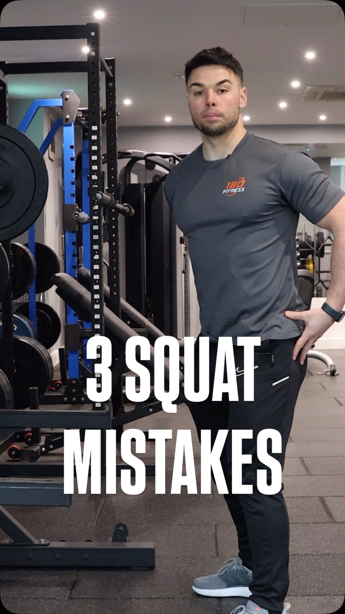 Struggling to get the most out of your squats?
Here are 3 common back squat mistakes — and how to fix them.
1.
❌Bar too high on the neck
✅Rest it on your traps, not your neck.
2.
❌Weight too far forward and rolling on your toes
✅Sit back and drive through your heels.
3.
❌Not enough depth
✅Aim for hips level with knees (parallel). Use a box if needed.
Hope this has helped today 💪🏽
Share this with a friend that needs some help with their squat form
Drop a comment if there’s an exercise you’d like support with. ⬇️