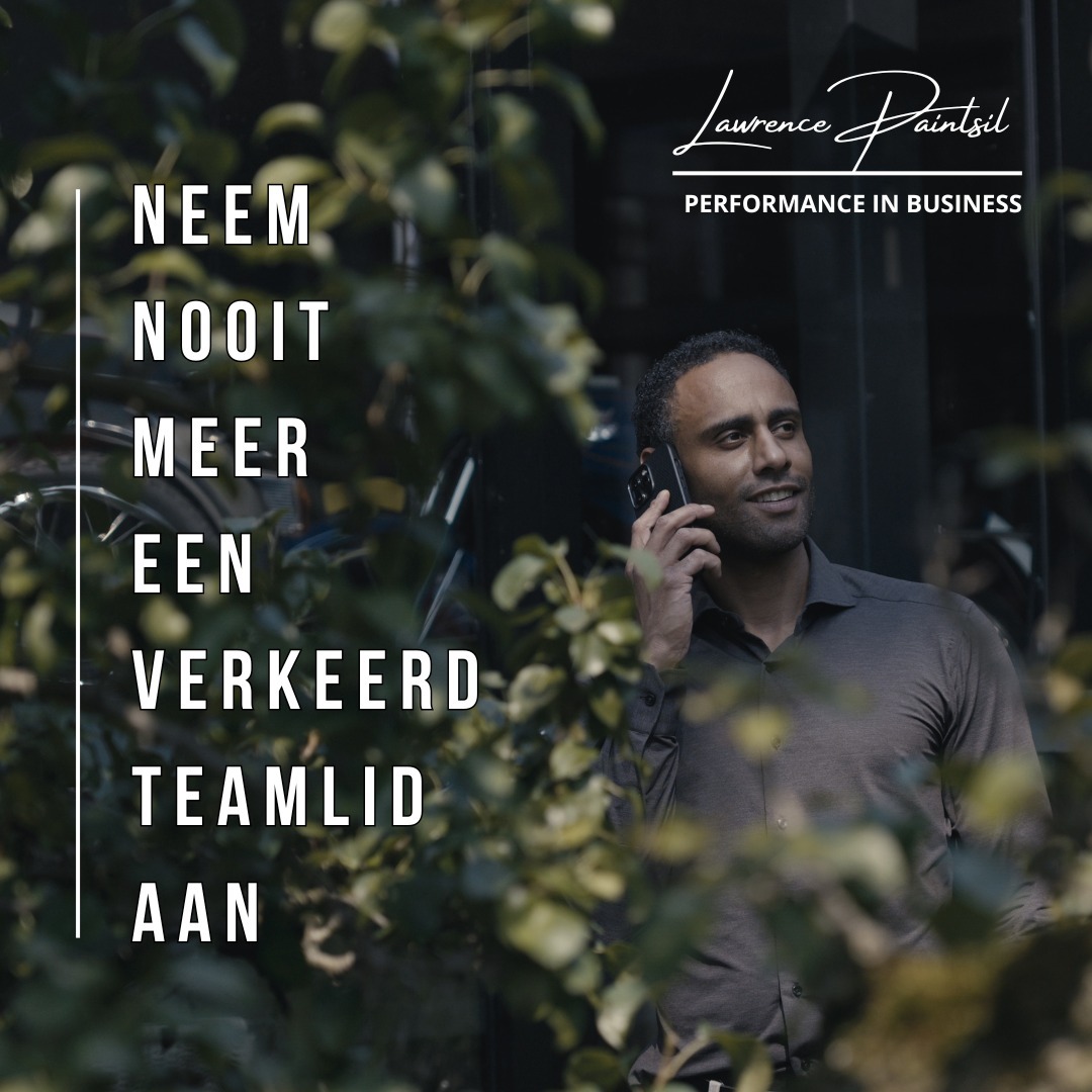 Een sterk team is cruciaal voor het succes van je onderneming. Maar hoe voorkom je dat je het verkeerde teamlid aanneemt? Met deze stappen houd je de regie in handen.
stap 1:
Wie je aanneemt, heeft vooral te maken met jouw standaard als ondernemer. Shift in je standaard en leg de focus op de juiste fit.
Stap 2:
Bouwen aan een efficiënt, krachtig en productief team is iets dat dagelijks in je agenda behoort te staan.
Vraag jezelf eens af:
1. Ben ik elke dag bezig met het optimaliseren van mijn team?
2. Ben ik elke dag bezig met het optimaliseren van de samenstelling van mijn team?
De medewerkers van een bedrijf zijn voor een groot deel verantwoordelijk voor het resultaat.
“Je bedrijf is zo sterk als je zwakste schakel.”
Stap 3:
Voor het aannemen van nieuwe teamleden heb ik 3 categorieën:
🅰 De A-Speler: een persoon die de betreffende functie binnen jouw bedrijf perfect invult. Een gedreven persoon met een hoge eigen verantwoordelijkheid. Werkt gestructureerd, is communicatief sterk en komt opdagen vanuit integriteit. Precies dat wat jij de basis vindt voor een absolute nummer 1 binnen jouw bedrijf.
🅱 De B-Speler: dit is een persoon die heel gedreven is, maar nog niet kundig genoeg. Op sommige vlakken zal deze persoon gecoacht en getraind moeten worden om zijn competenties naar A-niveau te krijgen.
❌ De C-Speler: deze persoon doet gewoon zijn werk en meer niet. Op een beperkt aantal vlakken blinkt deze persoon uit. Doet wat je zegt en stelt weinig vragen. Weinig ambitie en weinig groei.
Een C-Speler is in de basis niet verkeerd of fout. In een fabriek is dit waarschijnlijk een van de belangrijkste posities.
Stap 4:
Als je een nieuw teamlid aanneemt, dan heb ik als bonus een aantal vragen voor je die je gelijk inzicht geven in de drive van de persoon voor je.
1️⃣ Wat is belangrijker: creativiteit of efficiëntie?
2️⃣ Is het beter om goed en op tijd te zijn of perfect en te laat met je opdracht?
3️⃣ Wat wil je bereiken in de eerste 30 dagen van deze functie?
4️⃣ Hoe zou voor jou succes in deze rol eruitzien?
5️⃣ Als wij je aan zouden nemen, wie zou je graag mee willen nemen om je in deze nieuwe functie te versterken?
Hulp nodig? DM
