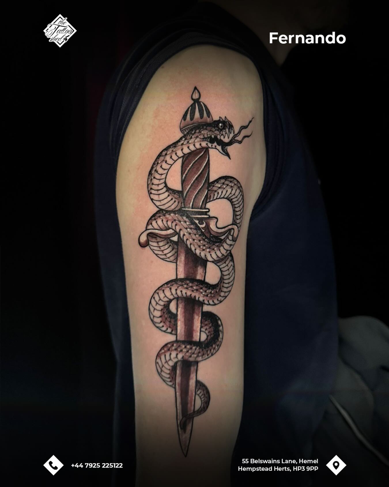 by Fernando (@fernando_tattoolondon)
📞 Contact us to book in today 07925225122
📍 55 Belswains Lane, Hemel Hempstead, Hertfordshire, HP3 9PP
#TattooShed #TattooParlour #tattoosofinstagram #Hertfordshire #HemelHempstead tattoo tattoolifestyle tattoos