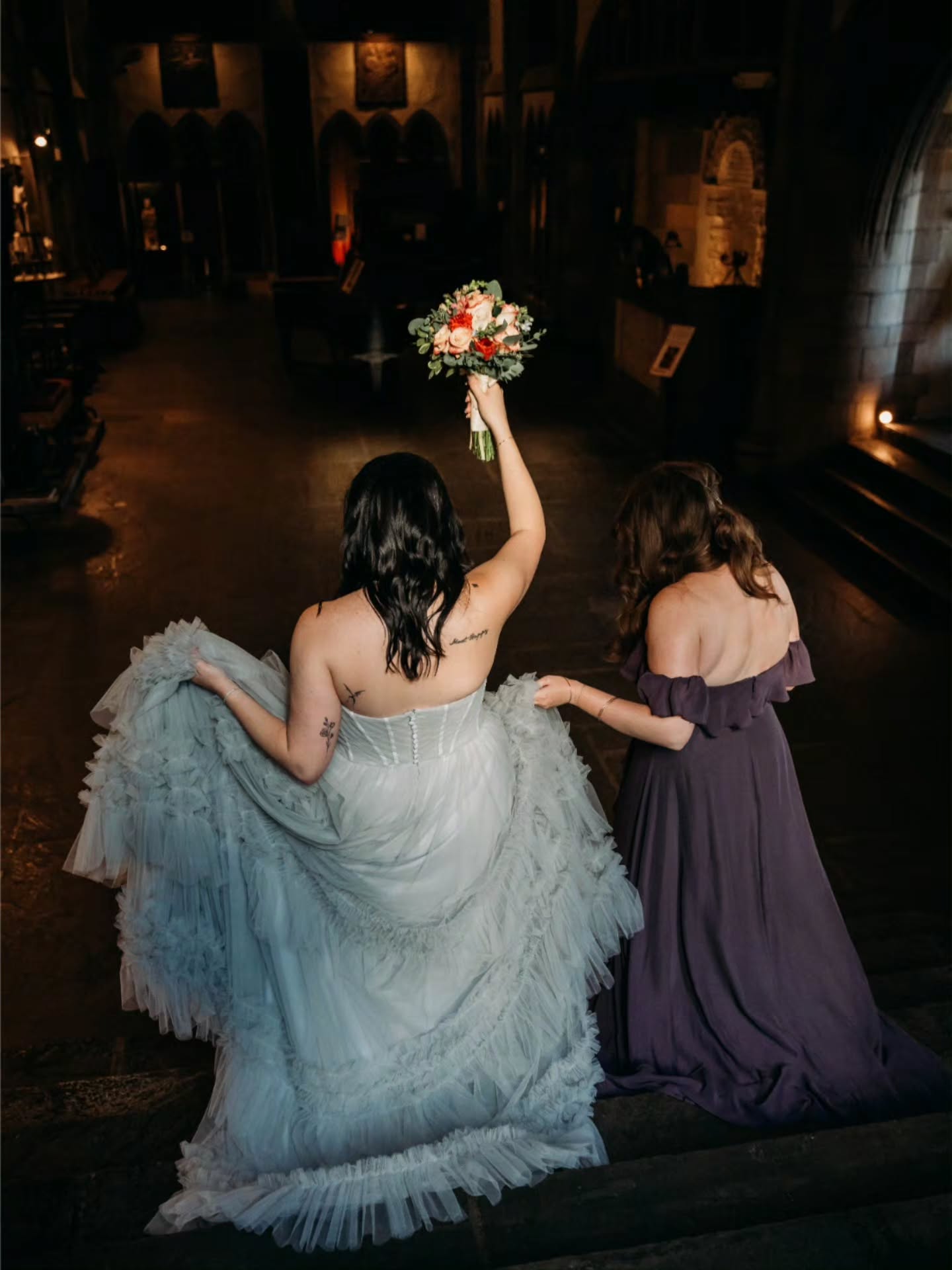 Part II! Sarah & Patrick traveled all the way from Ontario to be married in the Great Hall of Hammond Castle. Their ceremony was intimate and deeply personal, shared with just their two closest friends… who also happen to be engaged themselves, which made their presence feel even more special. Inside the castle, we celebrated a love story nearly a decade in the making, weaving together their history, their humor, and the easy, joyful partnership they’ve built over the years. We included a handfasting with a cord adorned with a moon charm – honoring the quiet nighttime walks that became the heartbeat of their early connection – and their vows were the perfect blend of heartfelt and fun. After the ceremony, they took more photos on the grounds. Paige Mireles captured their joy, their chemistry, and the magic of Hammond Castle so beautifully! 🖤✨️
📸 @paigemirelesphotography
🏰 @hammondcastlemuseum
#salemweddingwitch #weddingwitch #salem #salemma #officiant