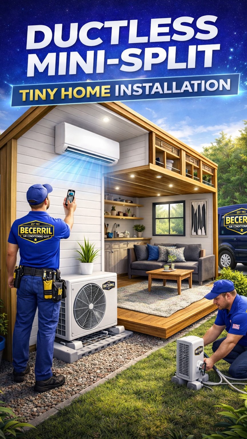 Ductless mini split heat pumps for Small Spaces! Get your before the Summer Heat! We are the Experts since 1951! #acguys #becerrilair #chulavista #imperialvalley #minisplits