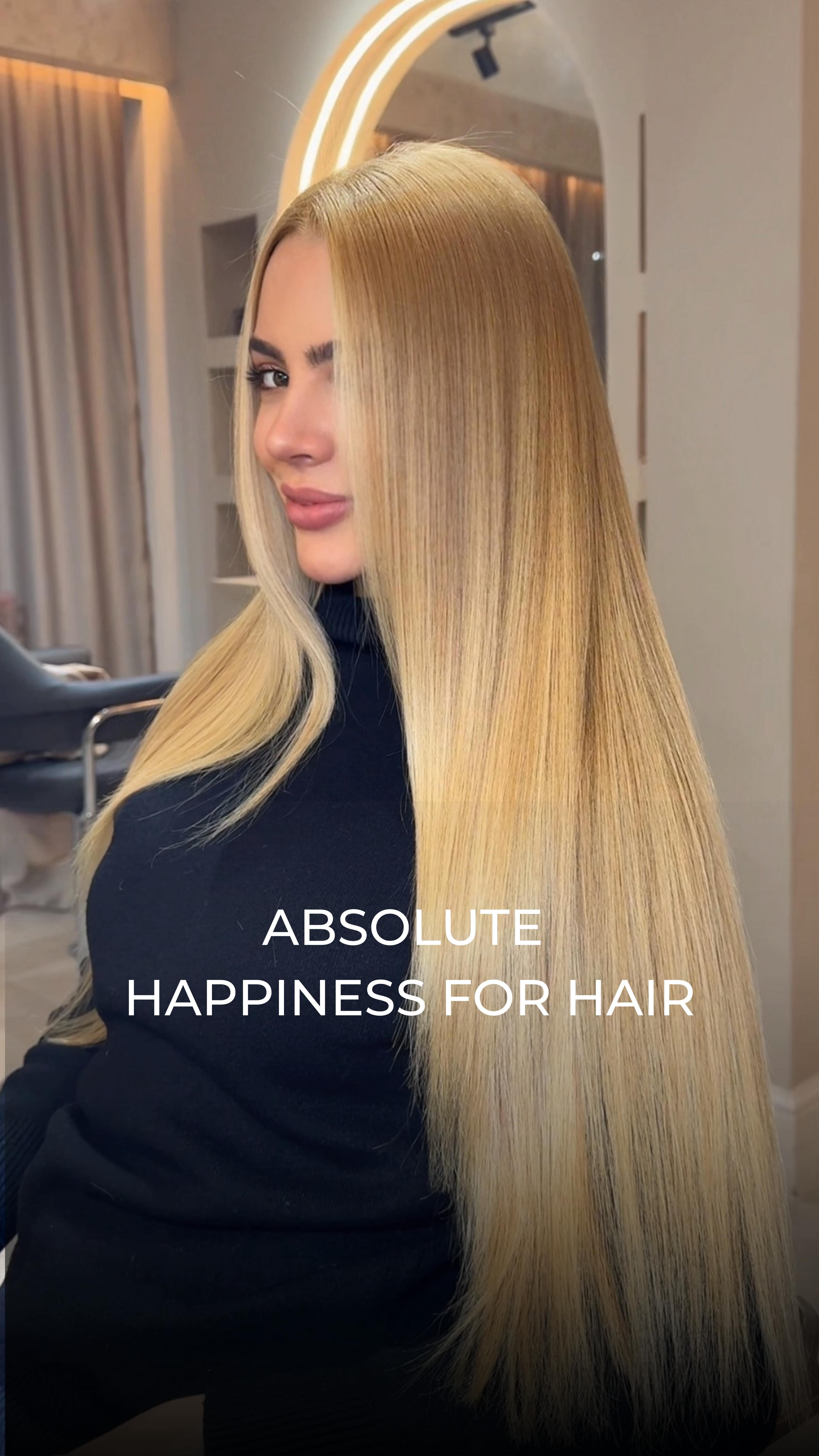 Is your hair feeling dry, lacking shine and elasticity?
We’ve got the solution for you. Absolute Happiness for Hair is a Japanese treatment designed to deeply restore moisture, strength, and softness — with a cumulative effect that improves results over time 🌱
After just a few sessions, your hair feels healthier, smoother, and visibly revived.
Restore your hair today 🤍✨
