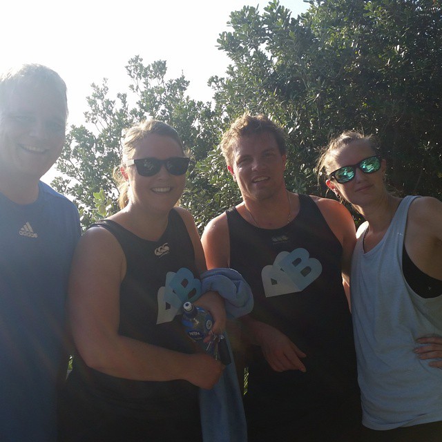 Awesome morning at the Kennedy Park stairs.