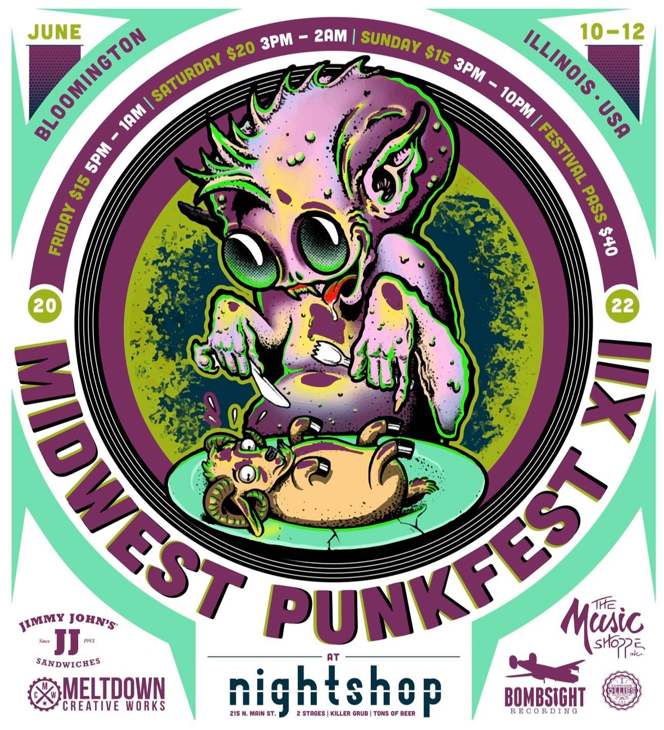 Things are coming along quite nicely yall! Band announcements start tomorrow, with all info and ticket sales dropping on Monday!! #punkrock #midwest #punk #rock #rockandroll #party #chupacabra #punkrocktakesyouplaces #travelingband #local #weparty