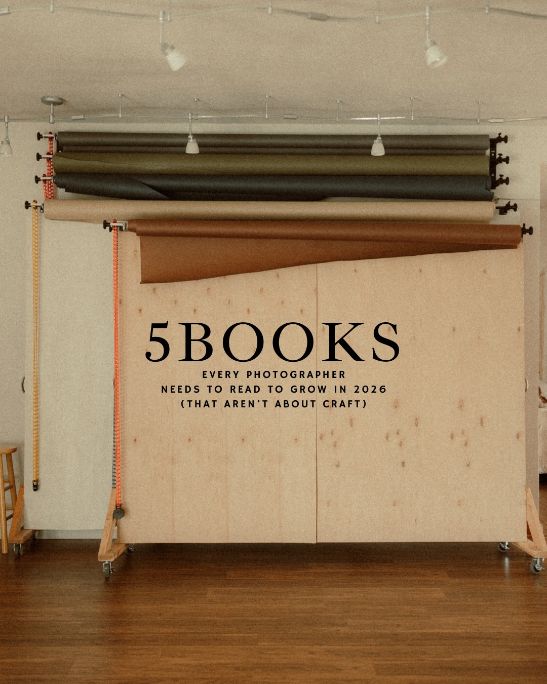 Sometimes classics are classics for a reason. Here are five books that helped me hit new goals a portrait photographer, and what I love about them.