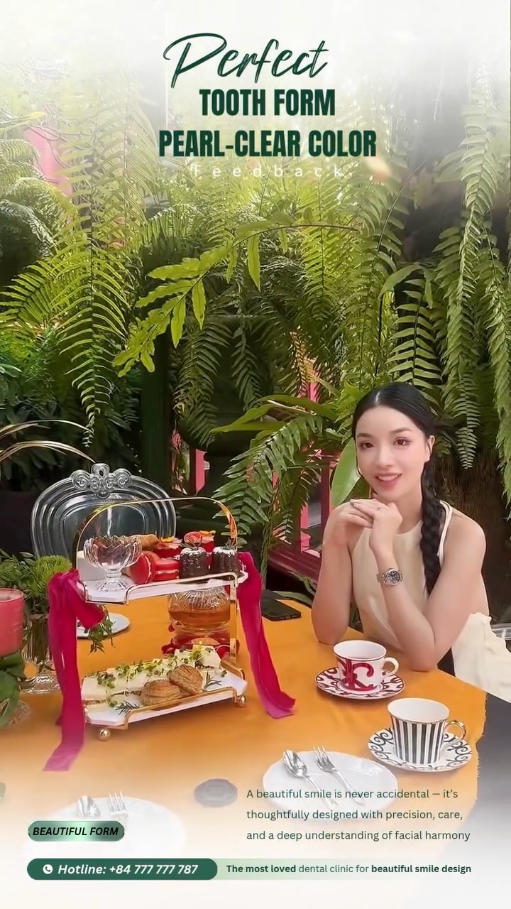 ✨ Perfect Tooth Form. Pearl-Clear Color
Real feedback. Real confidence.
✔️ Perfect tooth form that enhances facial harmony
✔️ Pearl-clear color — luminous, natural, never artificial
✔️ Precision craftsmanship with premium materials
✔️ Maximum preservation of natural teeth
✔️ A refined result that elevates your overall aura
Book your 1:1 smile consultation today
📞 Hotline: +84 777 777 787
.
.
#perfecttoothform #pearlclearteeth #smiledesign #cosmeticdentistry #naturalsmile
smile makeover perfect tooth form pearl clear color natural dental veneers smile design clinic cosmetic dentistry premium dental care