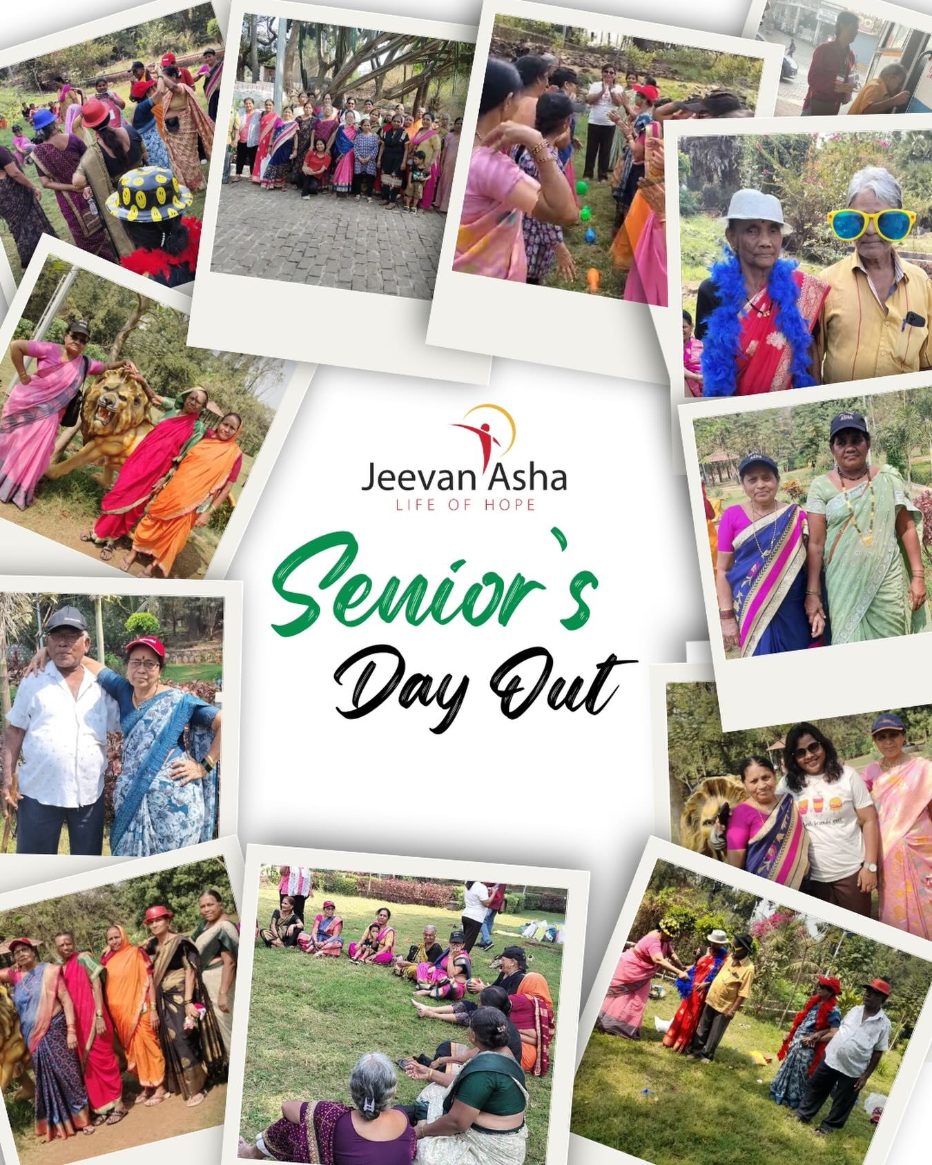 We took our seniors for a picnic, and what a beautiful day it turned out to be.
From cheerful photo sessions and playful catwalks to dressing up, games, snacks, and even a little dancingโฆ joy filled every corner of the day.
More than an outing, it was a time of bonding, sharing, and gentle reminders that no one walks alone.
As the day drew to a close, they headed home refreshed, carrying new memories in their heartsโฆ the kind that stay long after the day is over.
#jeevanasha #seniors #old