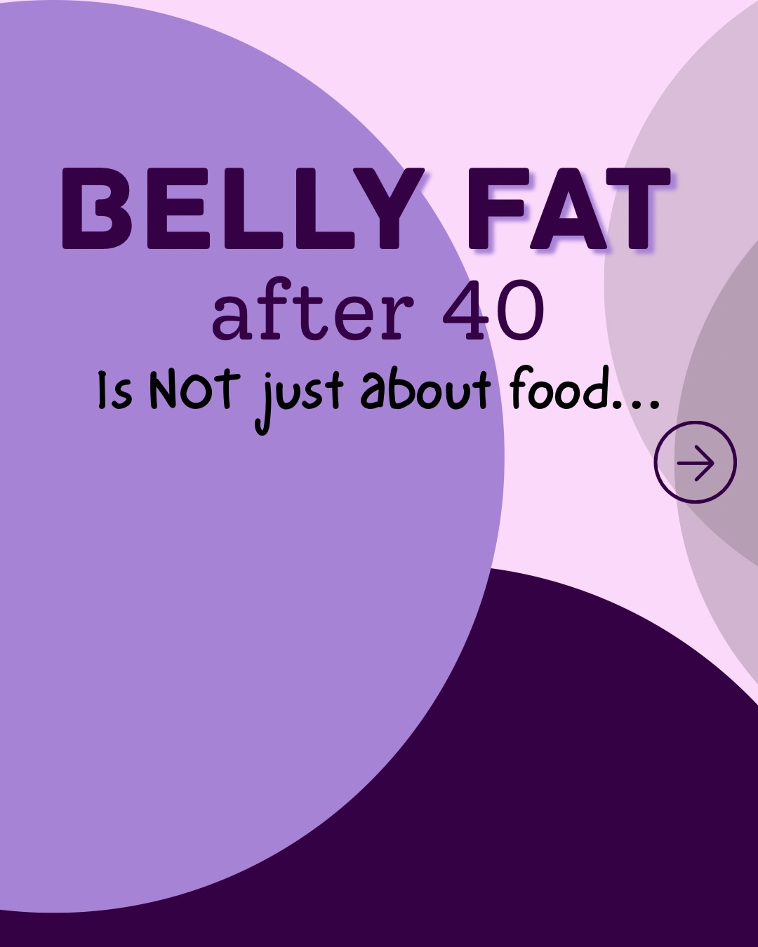 Belly fat after 40 isn’t stubborn because you lack discipline.
It’s responding to hormonal shifts, sleep changes, stress, and muscle loss.
Support the body differently — results follow