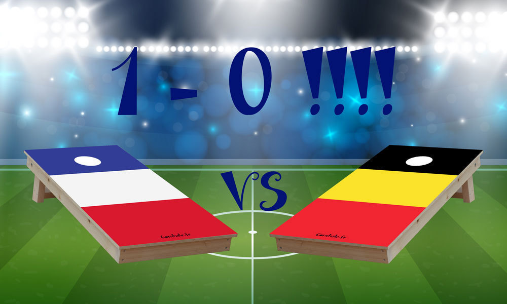 On est On est On est en finale !
#FranceBelgique #AllezLesBleus #Cornhole