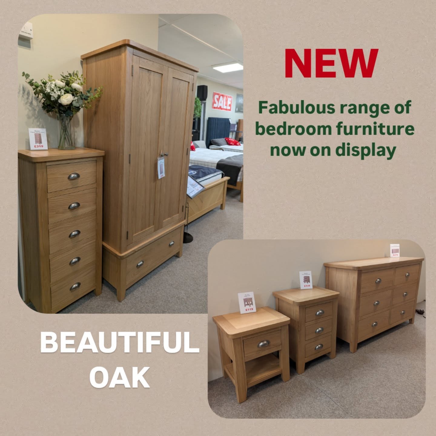 Come in and see what we have to offer.