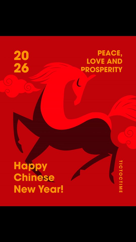 We wish you a year filled with abundance, health, and happiness.马年大吉!🐎✨️
#tictoctime #yearofthehorse #watchblogger #abundance