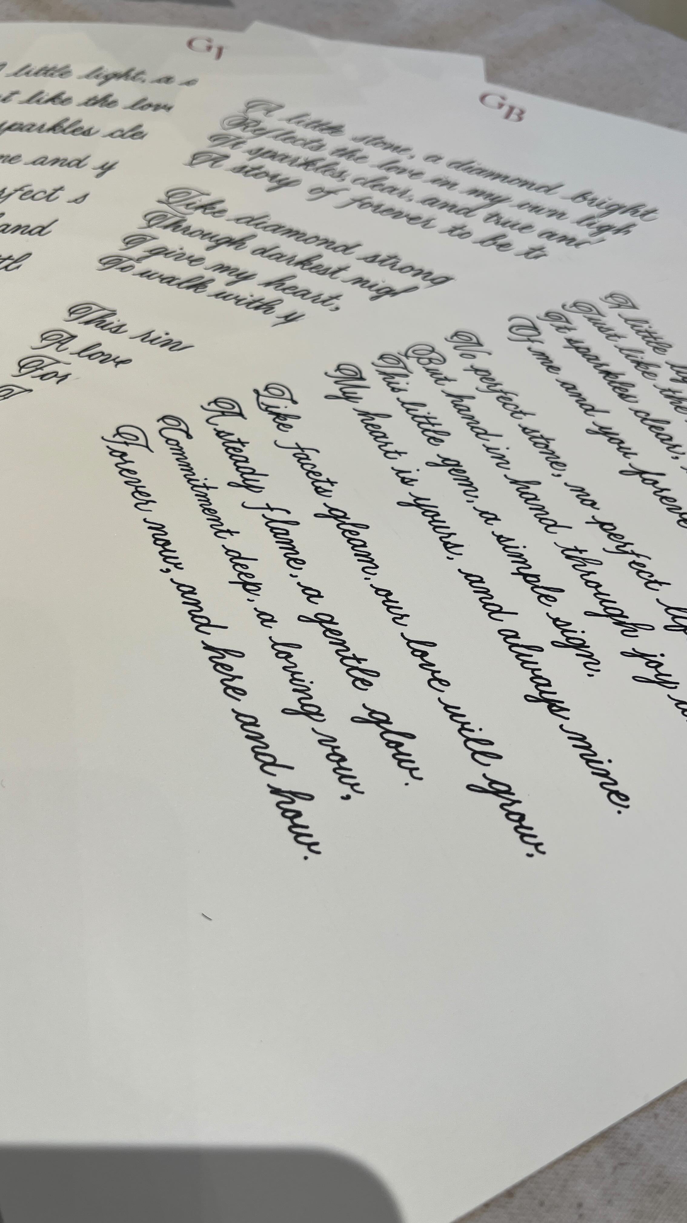A diamond already holds special meaning. We gave guests the words to match it.
At a recent activation with @grownbrilliance, purchases were paired with our live lettered poems and floral bouquets, adding depth to an already refined buying experience. This is what thoughtful in-store engagement looks like.
If you’re looking to curate moments like this, let’s work together to create something work remembering.
#chicagocalligrapher #eventcalligraphy #eventcalligrapher #brandactivations #instoreexperience