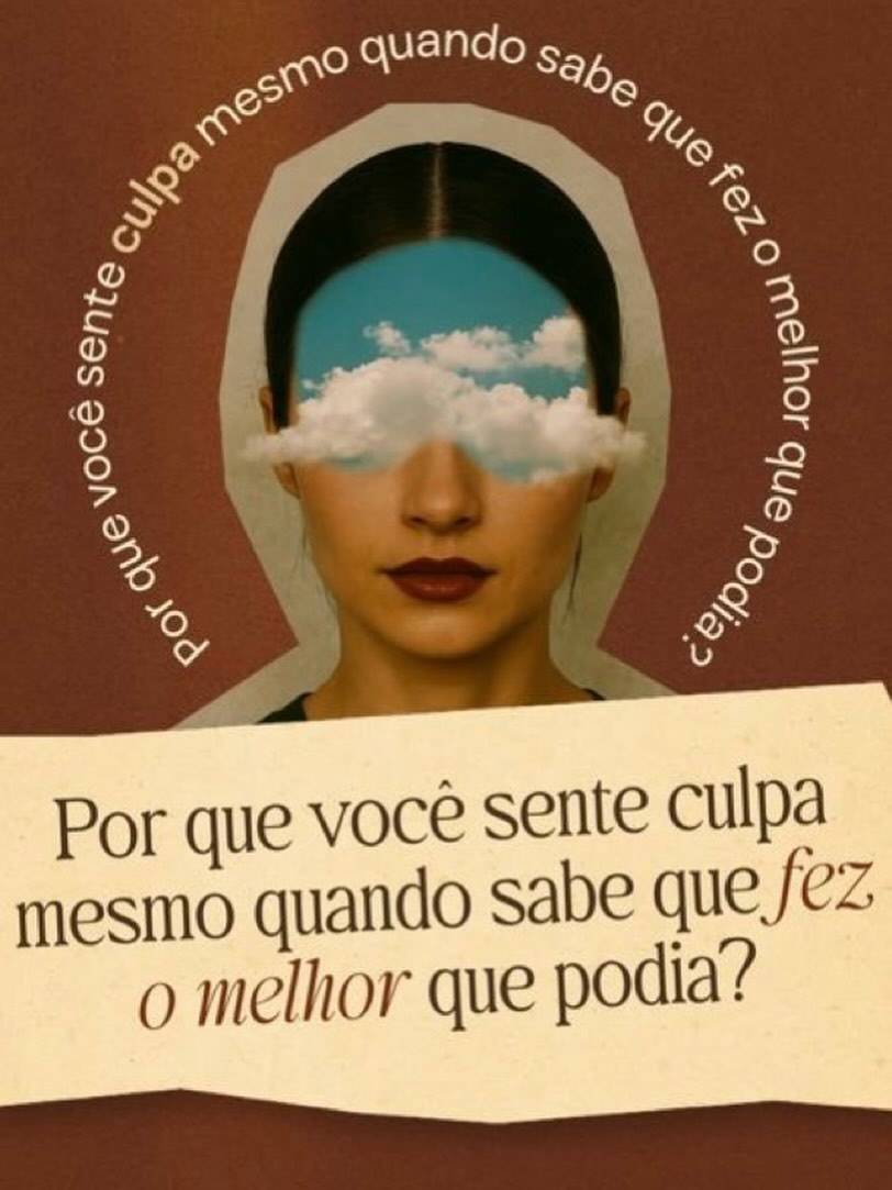 Culpa nem sempre fala do que você fez.
Às vezes fala do ideal impossível que você aprendeu que deveria ser.
Entre o que é humano e o que é exigido, o supereu costuma gritar. Escutar isso já é um começo...
#psicanálise #terapia