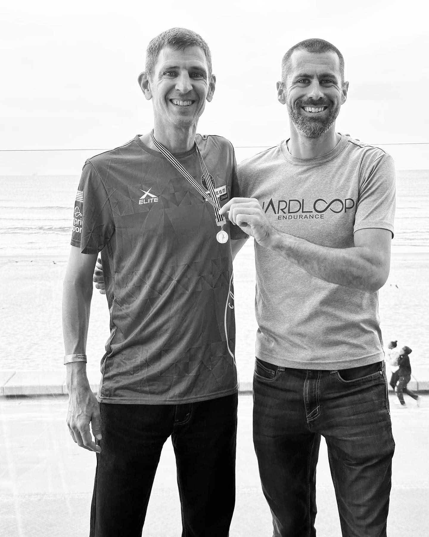 The Ultimate Human Race - Comrades Marathon
What an incredible journey it was yesterday for athletes Brian Haskett and Coach Cal Neff covering the ~55 miles from Pietermaritzburg to Durban on foot alongside nearly 20,000 runners of all abilities and demographics. “They” say every runner should do Comrades twice (the up and the down). It is truly a breathe of fresh air for humanity coming together as one, there is no race like it that will give you an experience such as this.
Now that one athlete has joined Coach Cal on the journey to South Africa we hope there will be many more to follow. Who’s next?
A huge congrats to first time Comrades runner Bryan on his silver medal (under 7 hours with a 7:20) and his incredibly supportive wife Cindy (we couldn’t do it without our “seconders”).
Photo taken at the legend Bruce Fordyce after-party. Fordyce was not only an early inspiration for Coach Cal as an athlete but some of the earliest training studies in the 90’s to ultimately become a coach through The Lore of Running.
@comradesmarathon #ComradesMarathon #ProudCoach #MarathonTraining
