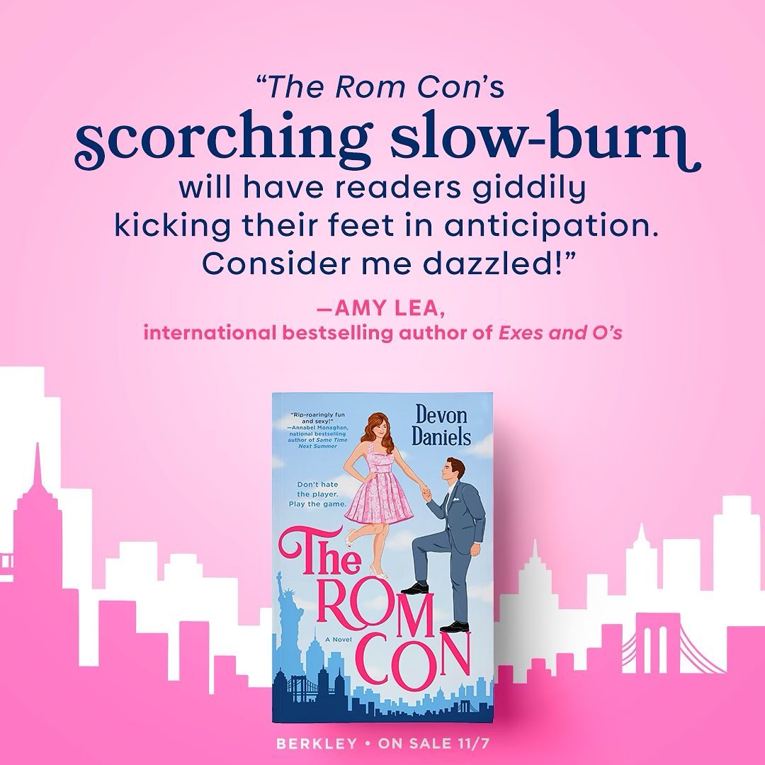 Thanks to my sweet friend & Mindy Kaling-approved superstar author @amyleabooks for her kind words about the THE ROM CON! 💖💫 And if you haven’t read her latest WOKE UP LIKE THIS yet, what are you waiting for?! (It’s 13 Going on 30 meets Never Have I Ever - need I say more?)
Less than 24 hours left! 😱⏰