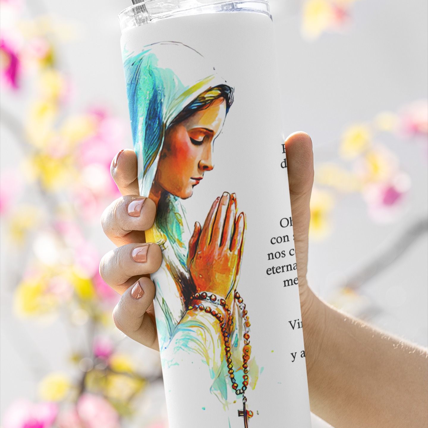 Lleva tu fe a todas partes 🙏✨
Nuestros shakers del Santo Rosario combinan color, oración y devoción para acompañarte cada día.
Lláamos o escribe al 917.557.9056 para más detalles.