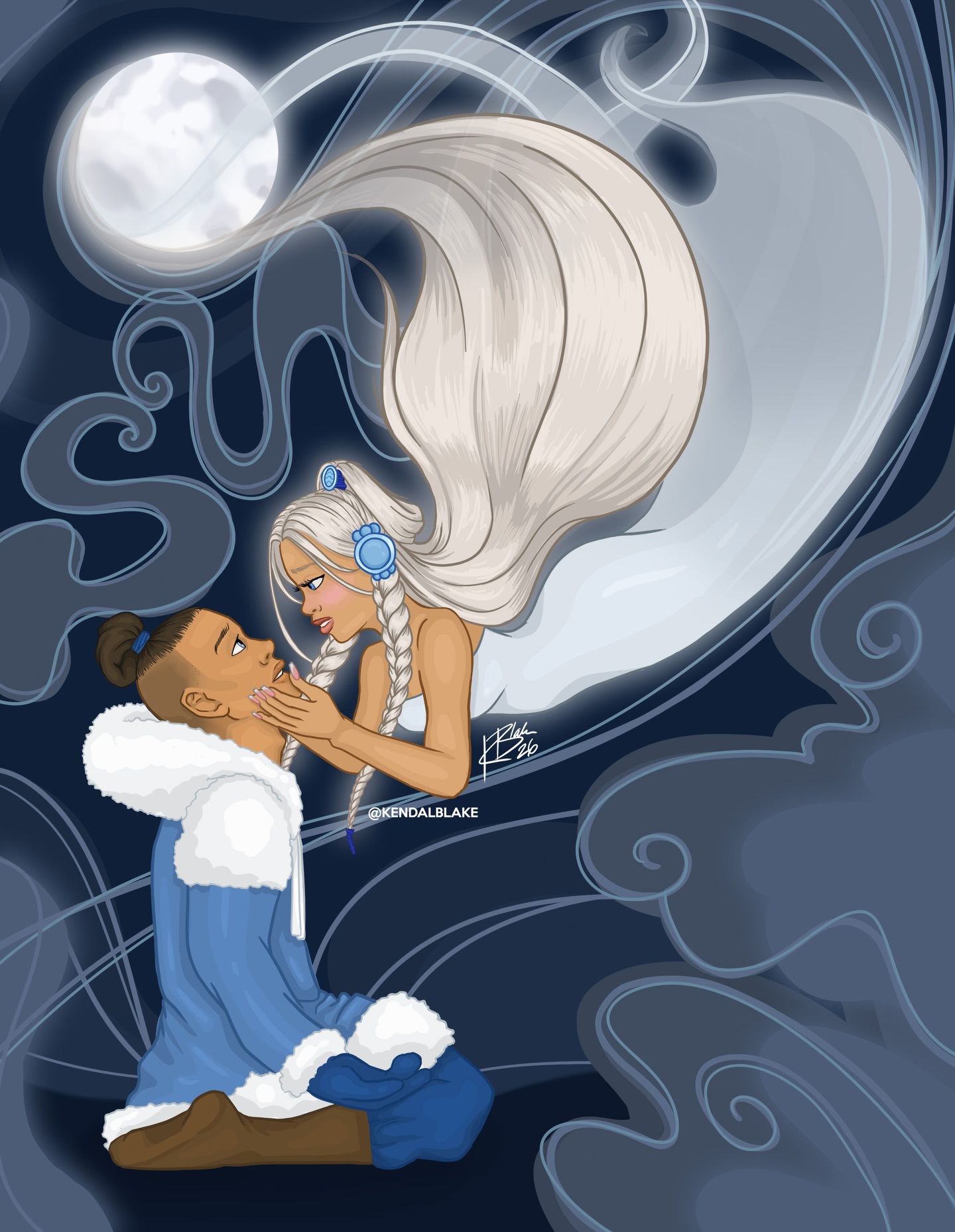 š¹ā„ļøHappy Valentineās Day loversā„ļøš¹
Enjoy this illustration I made of Sokka and his one true love Princess Yue the moon spirit. š©µš
(I have a speed drawing Iāve been trying to post all morning but itās not working. Iāll try and post it tomorrow.)
#Valentinesday #avatarthelastairbenderfanart #avatarthelastairbender #sokka #princessyue