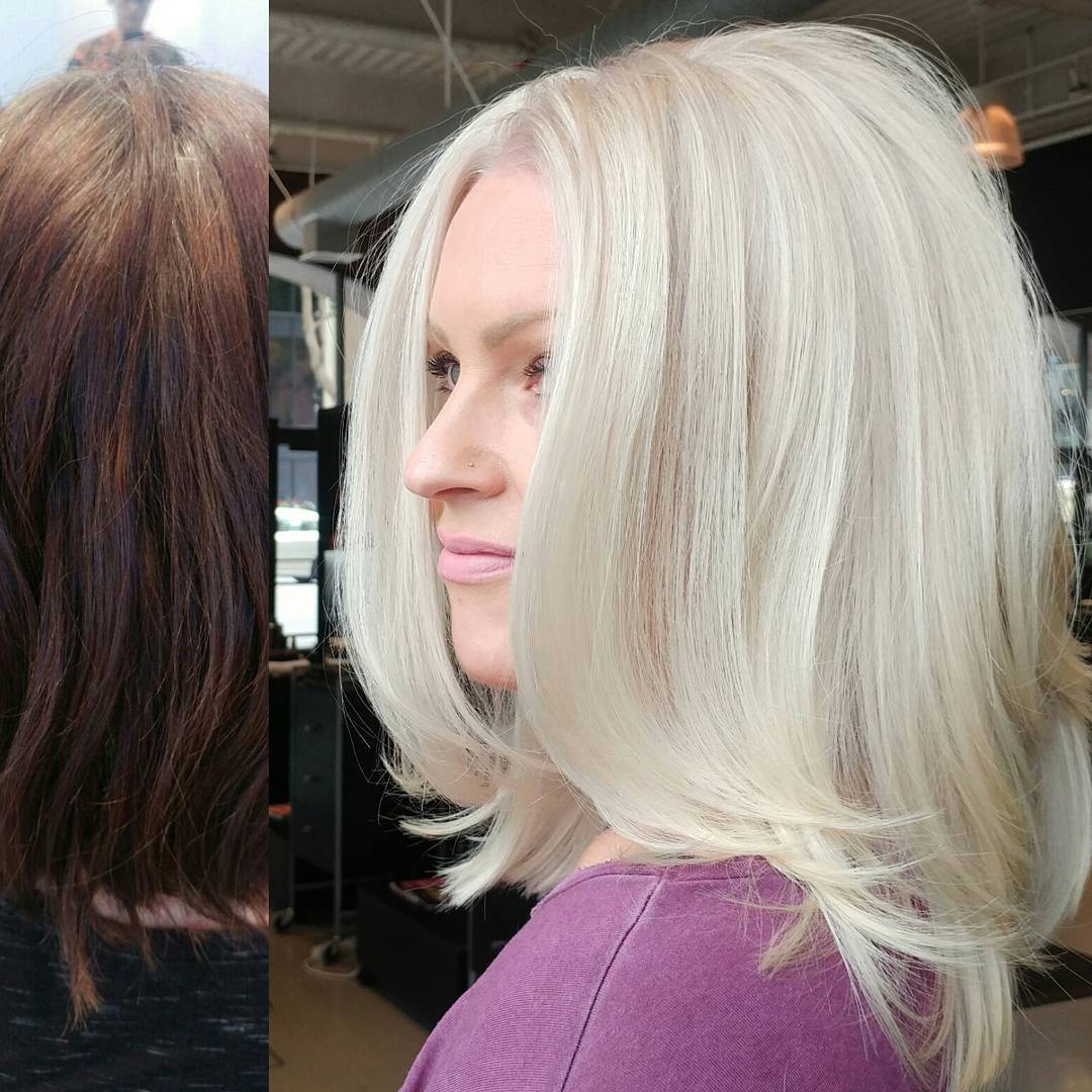 Behold, this delicious color revival by me at Umbrella Salon! π Through many hours, a few ounces of Olaplex and a couple of moon's π...my client and I have finally achieved the color of her childhood! Today we lifted using Wella's Multi-Blonde and toned using Redken Shades 9V ,9T and 000CC! Enjoy! #umbrellasalon #redken #wellalife #wellaprofessionals #wella #wellaeducation #oribe #oribeobsessed #balayage #paintedhair #blondehair #blondes #platinum #summerhair #summer #downtownsj #salon #art #modernsalon #behindthechair