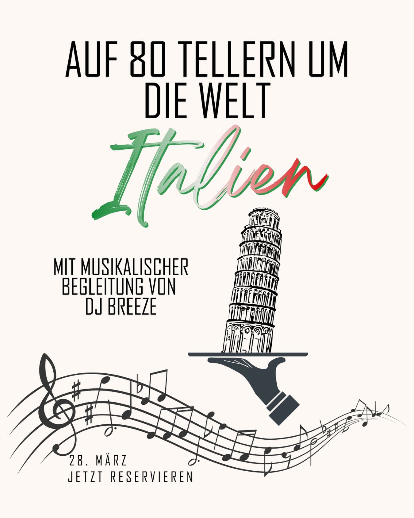 Dolce Vita im PIER 6
Mit Gerichten wie bei Nonna, Weinen der besten Regionen Italiens und passender Musik von DJ Breeze entführen wir euch für einen Abend nach bella Italia!
Reserviert euch jetzt einen Platz. - Telefonisch unter 0471/48364080 oder online auf www.pier6.de.
#restaurant #pier6 #event