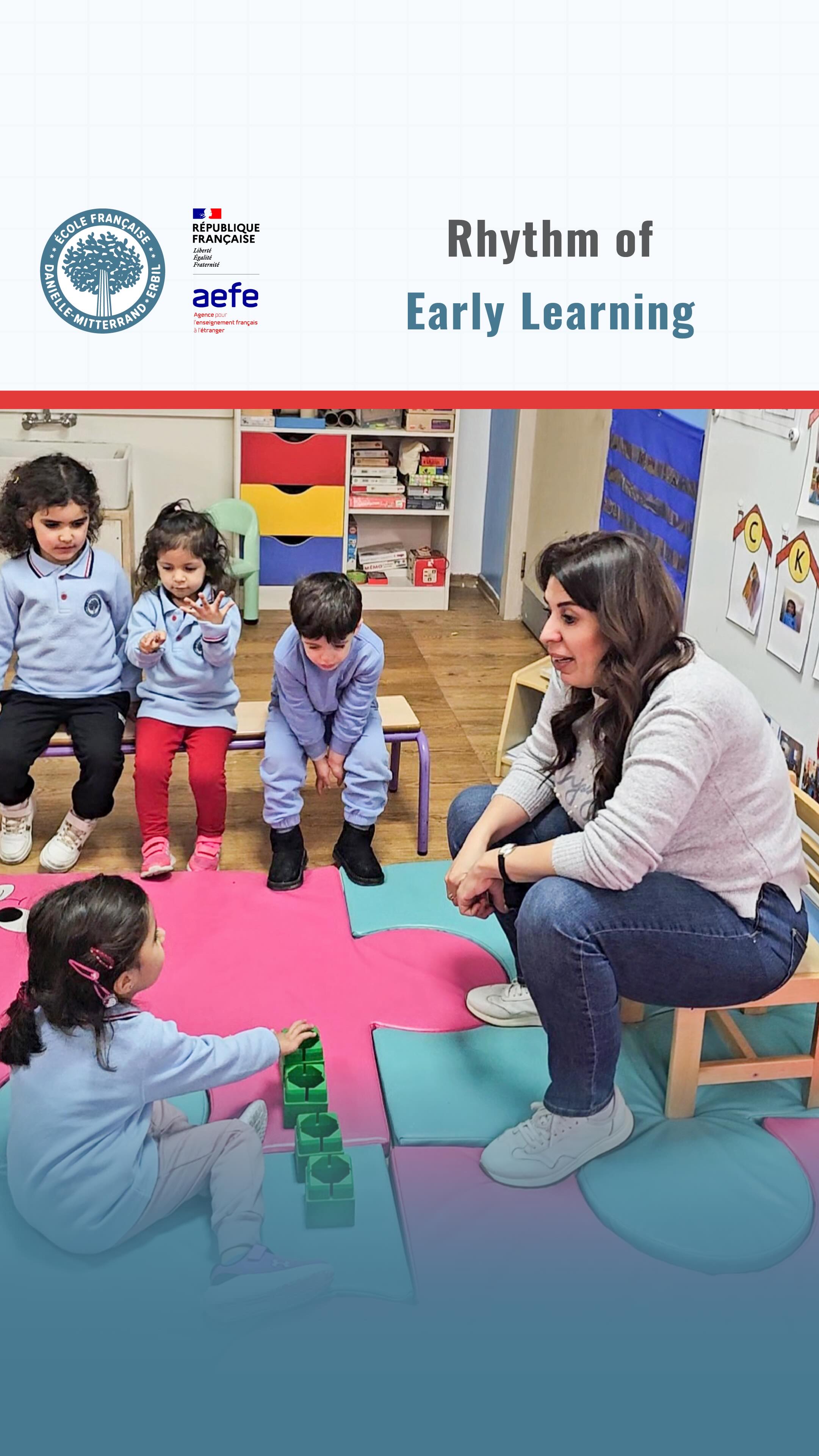 We proudly offer a well-structured kindergarten program led by Experienced teachers , ensuring a safe, engaging, and educational experience for our youngest students.
-
Nous sommes fiers de proposer un programme de maternelle bien structuré, animé par des Professeurs experimentés , garantissant une expérience sûre, stimulante et éducative pour nos plus jeunes élèves.
-
شانازی دەکەین بە پێشکەشکردنی پرۆگرامێکی باخچەی ساوایان کە بە باشی داڕێژراوە، بە سەرپەرشتی پەروەردەکارانی پیشەیی دەگوترێتەوە، گەرەنتی ئەزموونێکی دڵنیا، سەرنجڕاکێش و پەروەردەیی بۆ منداڵەکانمان دەکات
-
نفخر بتقديم برنامج رياض أطفال منظم جيداً بقيادة معلمين ذو خبرة،مما يضمن تجربة آمنة وجذابة وتعليمية لطلابنا الصغار