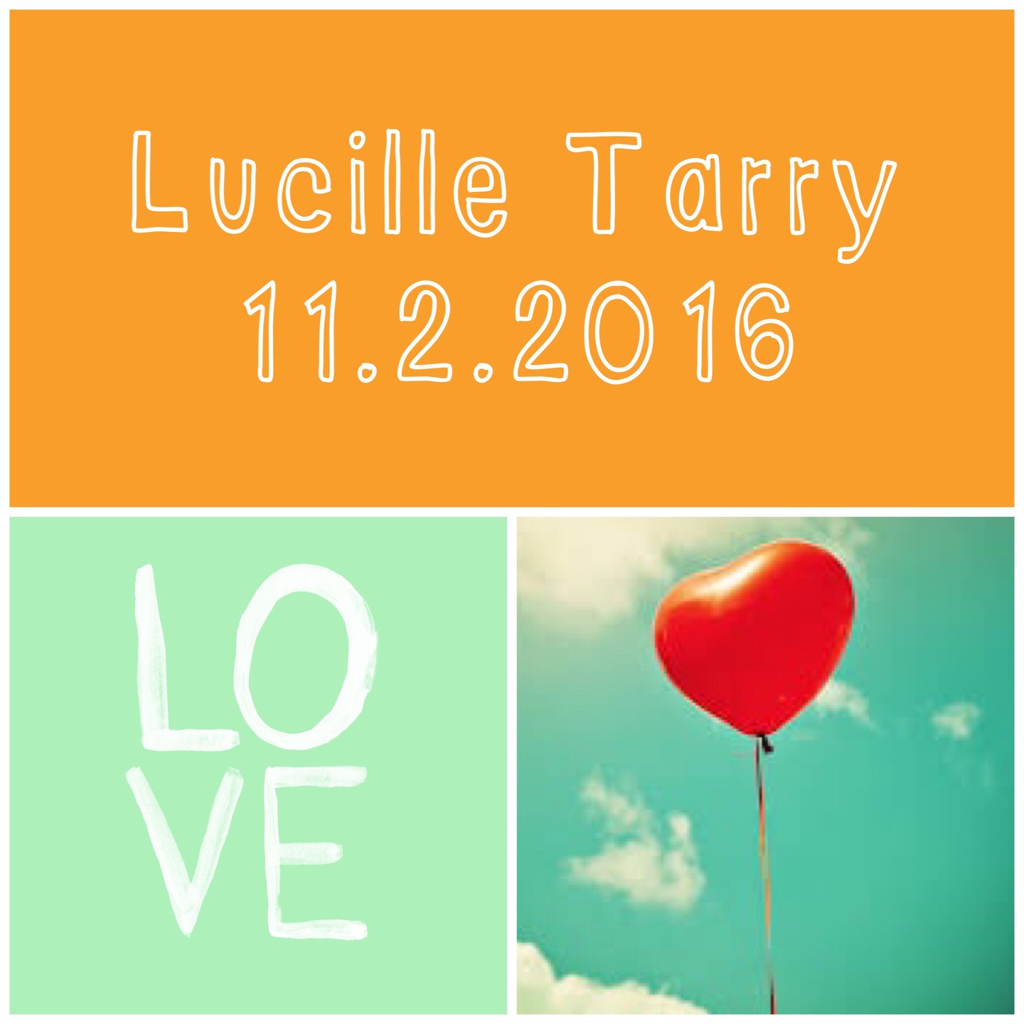 Happy 10th Birthday Lucille 🎉🎈🎁 enjoy your celebrations in the clouds. Thinking of your family today xxx #alwaysloved ❤️