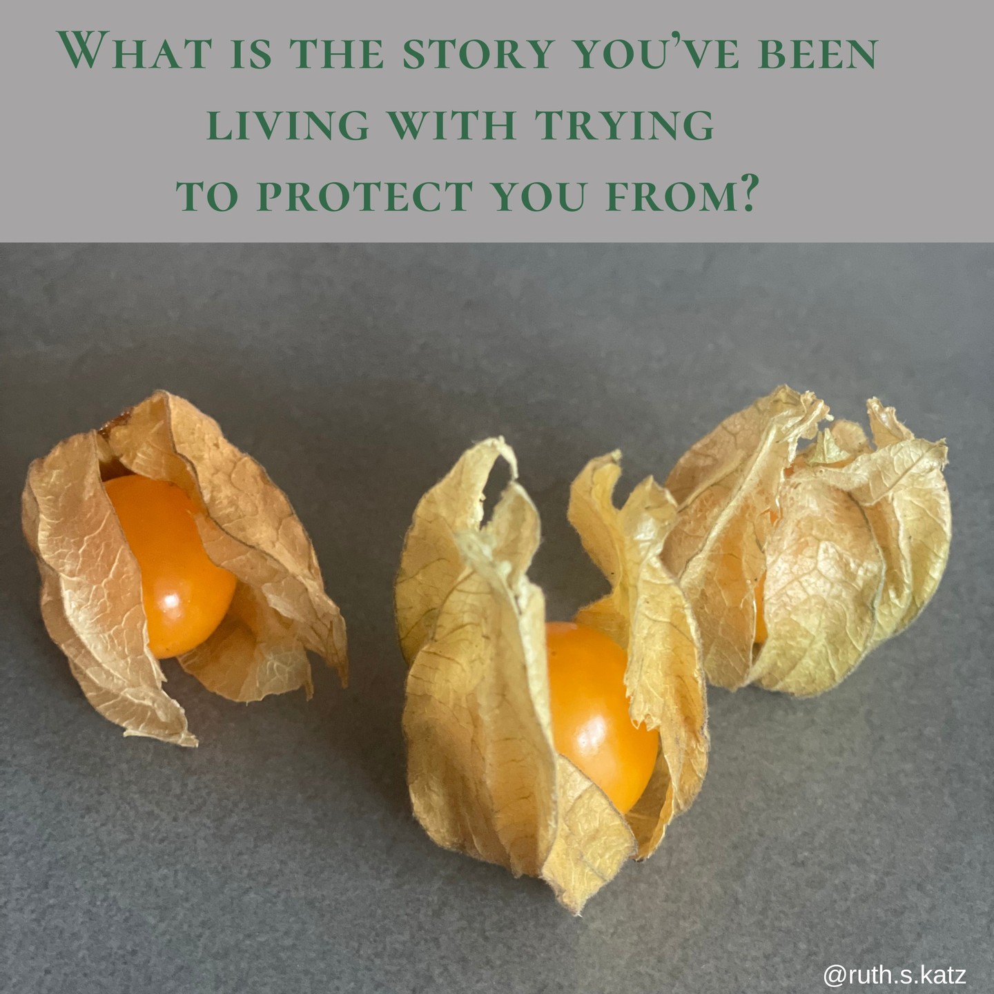 When we become aware of a story that we want to change, it is interesting to think about what is it there for in the first place?
Often, the stories we've created - beliefs, truths, thoughts - are there to protect us from something that we want to avoid for some reason.
Choosing to shed a story, can become easier if we try to articulate what the danger is, in letting that story go? What are we risking? Naming it - whether it be shame, fear, doubt, sense of inadequacy or anything else that we have been hiding away - can make it easier to then change the story.
When the stories are old, often so are the kernels they are protecting. And by naming them we sometimes find that we do not feel them anymore, or have found good ways of coping with them.
Thinking of a story you have told yourself for a long time - can you name what it is trying to protect?
Ruth
#coaching #lettinggo #storytelling #awareness #changingthenarrative #selfwork #permission #lifechanging #lifecoaching