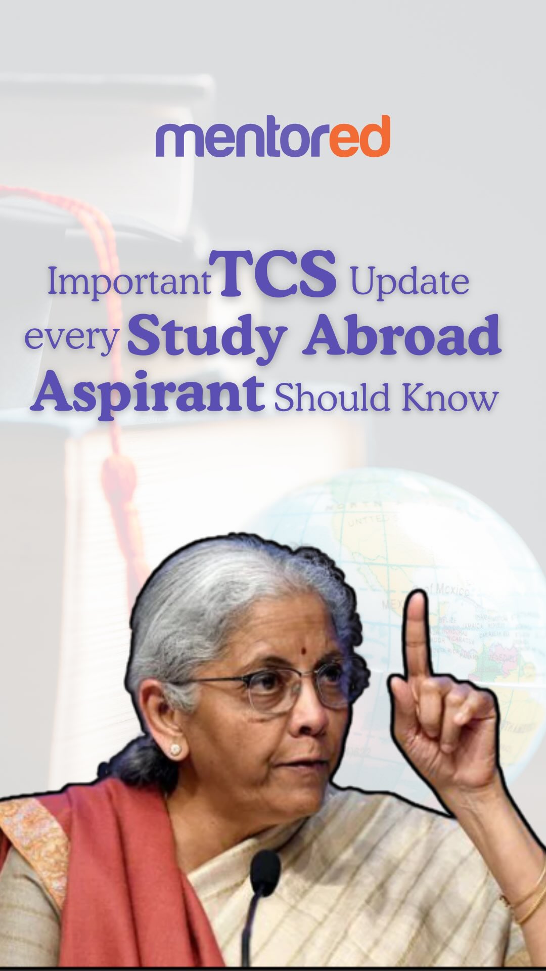 The TCS reduction in Budget 2026 isn’t just a number change.
It’s a mindset shift.
Less money blocked upfront = more freedom for students to plan, apply, and dream without financial choke points.
A small policy move, but a big relief for thousands of study-abroad aspirants. 🎓
Now, if you want to book a counselling session on how to put your study abroad plans into action, you know where to find us!
#budget2026 #studyabroad #usa #uk #mentored
