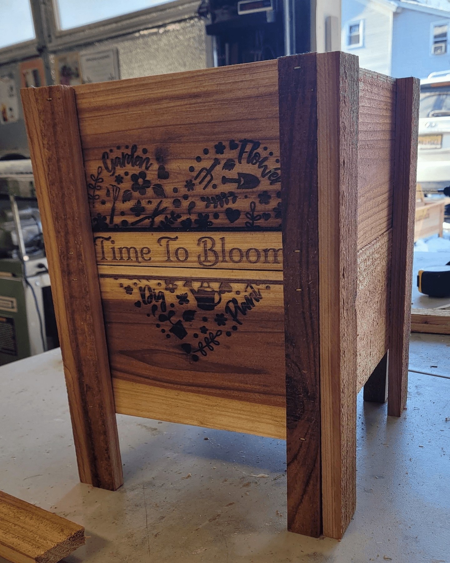 So grateful for customers like this 🧡
"Bought a planter box for a gift, and it was so cute! Loved that it was customizable! Danny was quick and efficient in making it and also quick to respond to my questions! "
#personalized