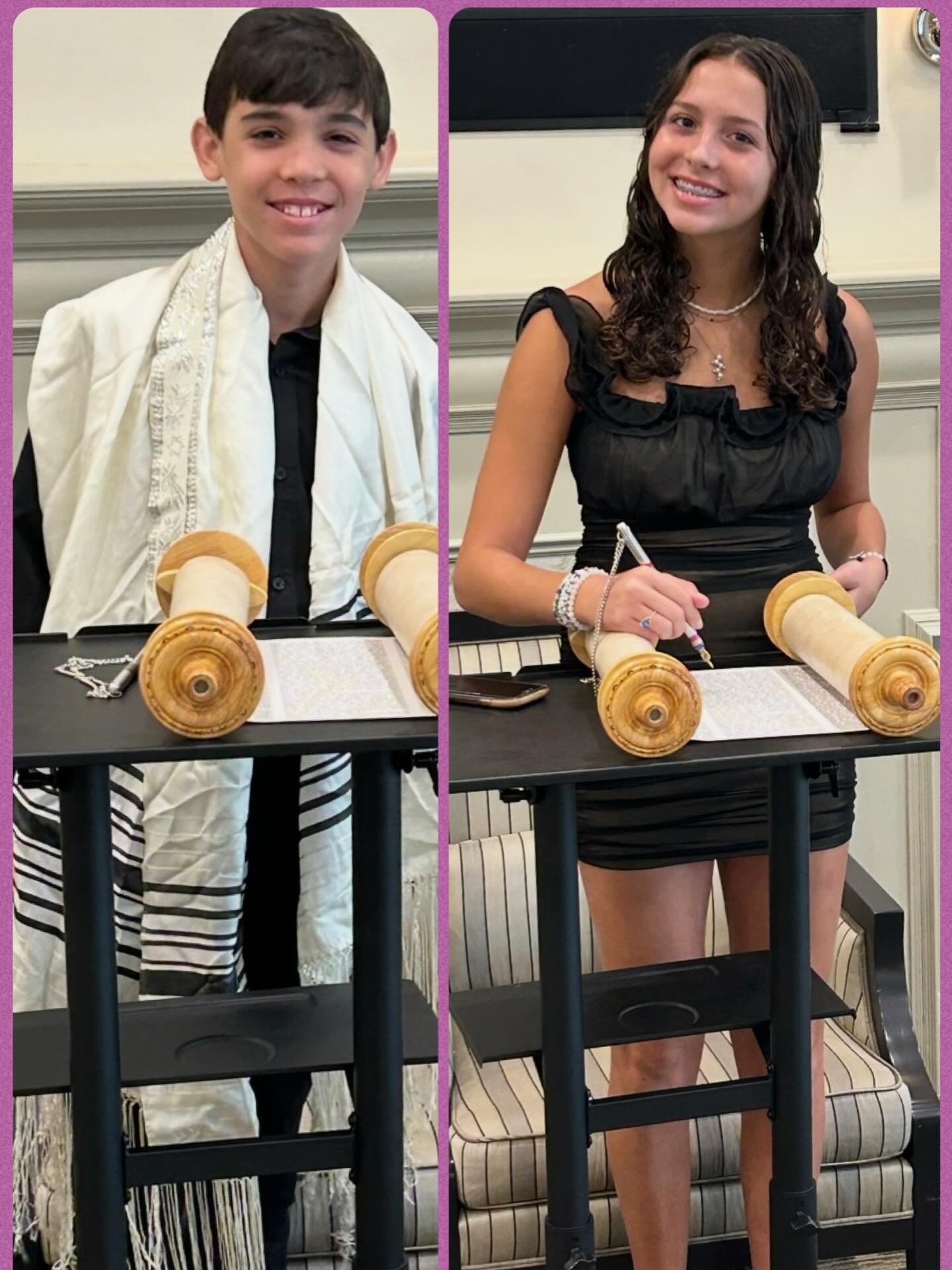 Yesterday They Were Kids in the Backseat. Today They Led the Service Together. #siblings #brother #sister #family #love