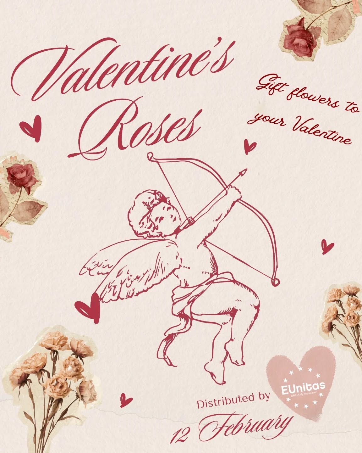 It's that time of the year again when love is in the air! 😗🫶 With Valentines right around the corner, we prepared a special event for you guys! 🎉
❤️🔥 Valentine's Day Special Gift Delivery❤️🔥
You can get roses, sweet treats or both for your friends, situationships and loved ones!
Fill out your info in the forms linked in our Linktree in the bio ℹ️
‼️ IMPORTANT‼️
Deadline to fill out the form is until 11th Feb 23:59