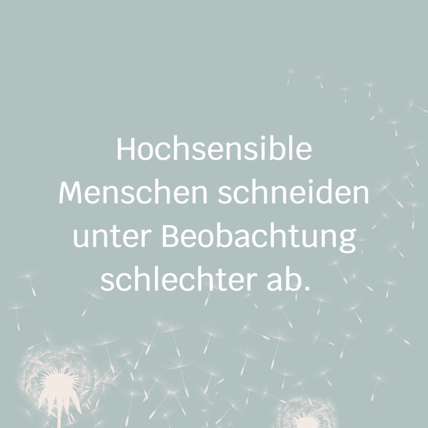 Wenn sich eine HSP beobachtet fühlt oder tatsächlich beochtet wird, kann sie oft nicht ihr eigentliches Können abrufen. Dies zeigt sich auch deutlich bei HSK in der Schule: Oft können sie bei Tests nicht ihr wahres Potenzial entfalten. Was alleine oder zu Hause im gewohnten Umfeld noch ging, geht in der Schule plötzlich nicht mehr. Dies hat mit dem hochsensiblen Nervensystem zu tun, das schneller Alarm schlägt und dann die Konzentration beeinträchtigen kann. Das geringere Selbstvertrauen, das viele HSP zeigen, hilft dabei auch nicht gerade.
Kommt dir das bekannt vor? In welchen Situationen hast du solche Erfahrungen gemacht? Schreib es unten in die Kommentare.
Einfache, wirksame Tools wie Visualisierungen, Düfte, Affirmationen, EFT oder Brain Gym Übungen können aber sehr hilfreich sein.
Falls du dazu Fragen hast oder eine Begleitung wünschst, malde dich per DM oder buche ein kostenloses Beratungsgespräch (Link in der Bio).
Herzlich, Jacky 🦋
#hochsensibilität #hochsensibel #hochsensible #sensibel #hspcoach #hochsensitiv #hspcoaching #hochsensibelglücklich #feingesinnt #coaching #beratung #seelenweg #leichtigkeit #innereruhe #lebensfreude #energie # #balance #erfolg #selbstbestimmung #selbstliebestärken #selbstreflexion #mentalegesundheit #psychologischeberatung #resilienz #ressourcen #achtsamkeitimalltag #selbstwahrnehmung #selbstfindung #überreizung #nervensystem
COACHING
BERATUNG
HOCHSENSIBILITÄT
EMOTIONSREGULATION
STRESSREGULATION
ABGRENZUNG
POTENTIAL
SELBSTVERTRAUEN
MINDSET