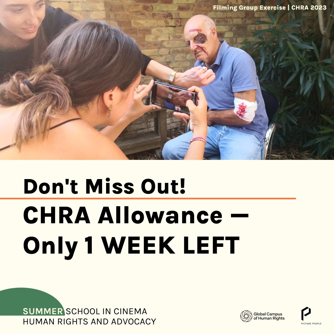 Will you stay behind? 🫵
#EnvironenmentalRights experts, act now. Apply until April 30th!
📆 Save the Dates: August 26th – September 4th, 2024
📍 At Venice Lido, in the heart of @labiennale Film Festival
Visit our website to learn more!
This initiative is powered by @picture___people and @gchumanrights
#CHRASchool #GCHumanRights #BiennaleCinema2024 #ecoactivism #environmentalist #environmentaljustice #filmindustry #filmindustrynetwork #italy #filmworld #thereisnoplanetb #humanrights #humanrightsadvocacy #peoplescreatives #savetheplanet #climatechange #climate #climatestrike #climateaction #climatechangeisreal #climatecrisis #climateemergency #climatejustice #explorepage #standup4humanrights #documentaryfilmmaking #independentfilmmaking