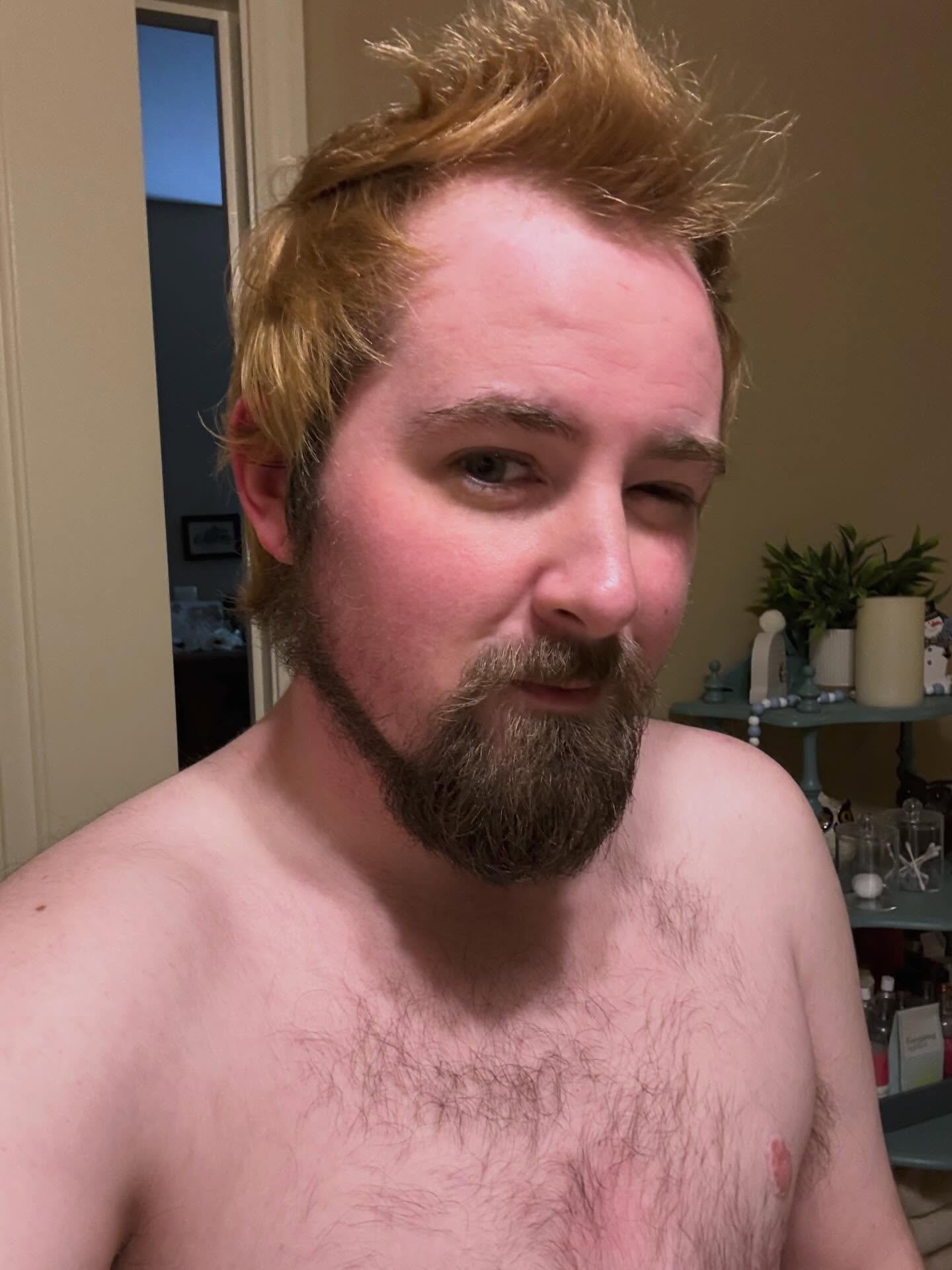 did the damned thing. #blondeera